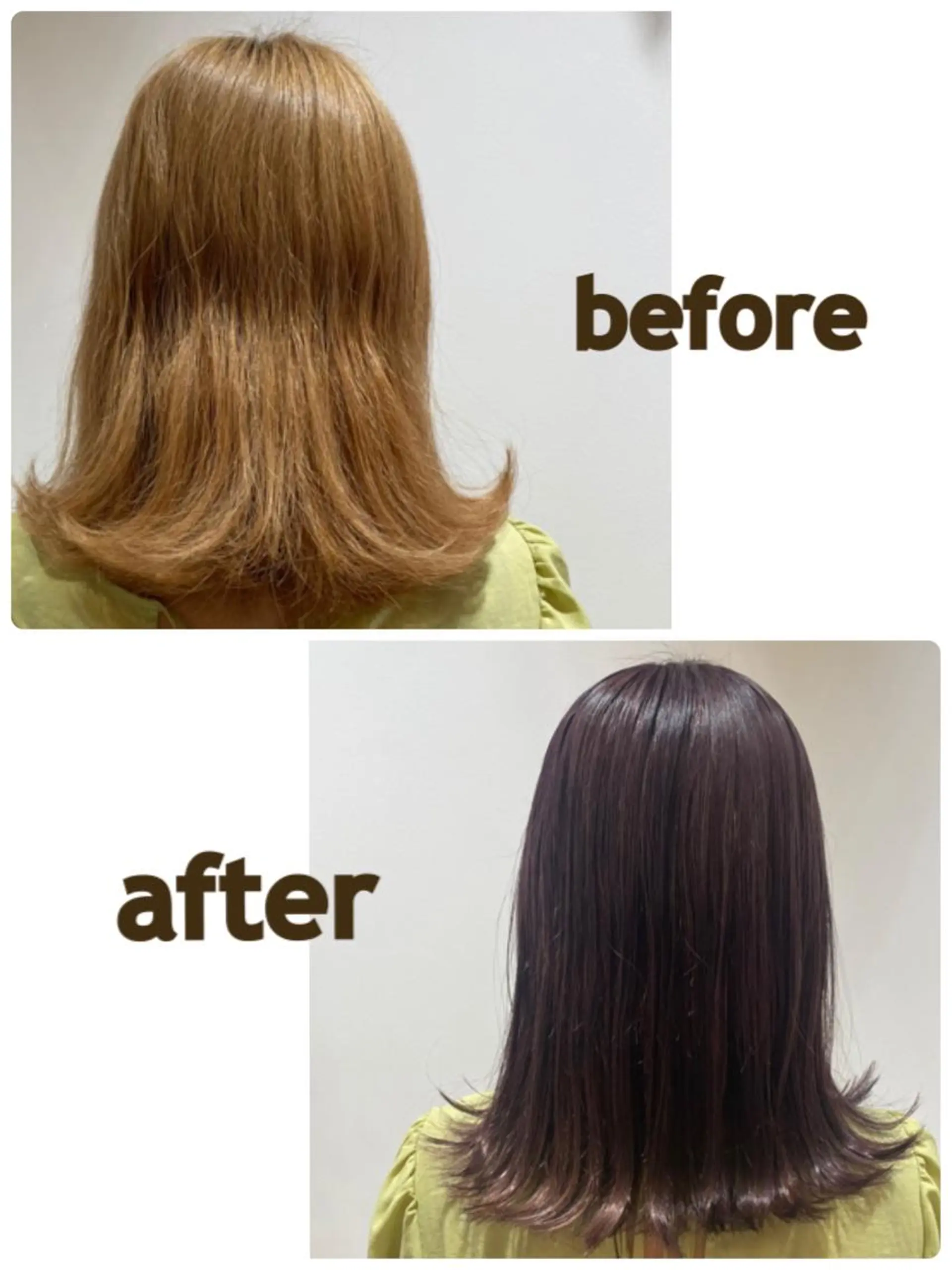 カラー 福元友梨 ディレクター✂️のヘアスタイル