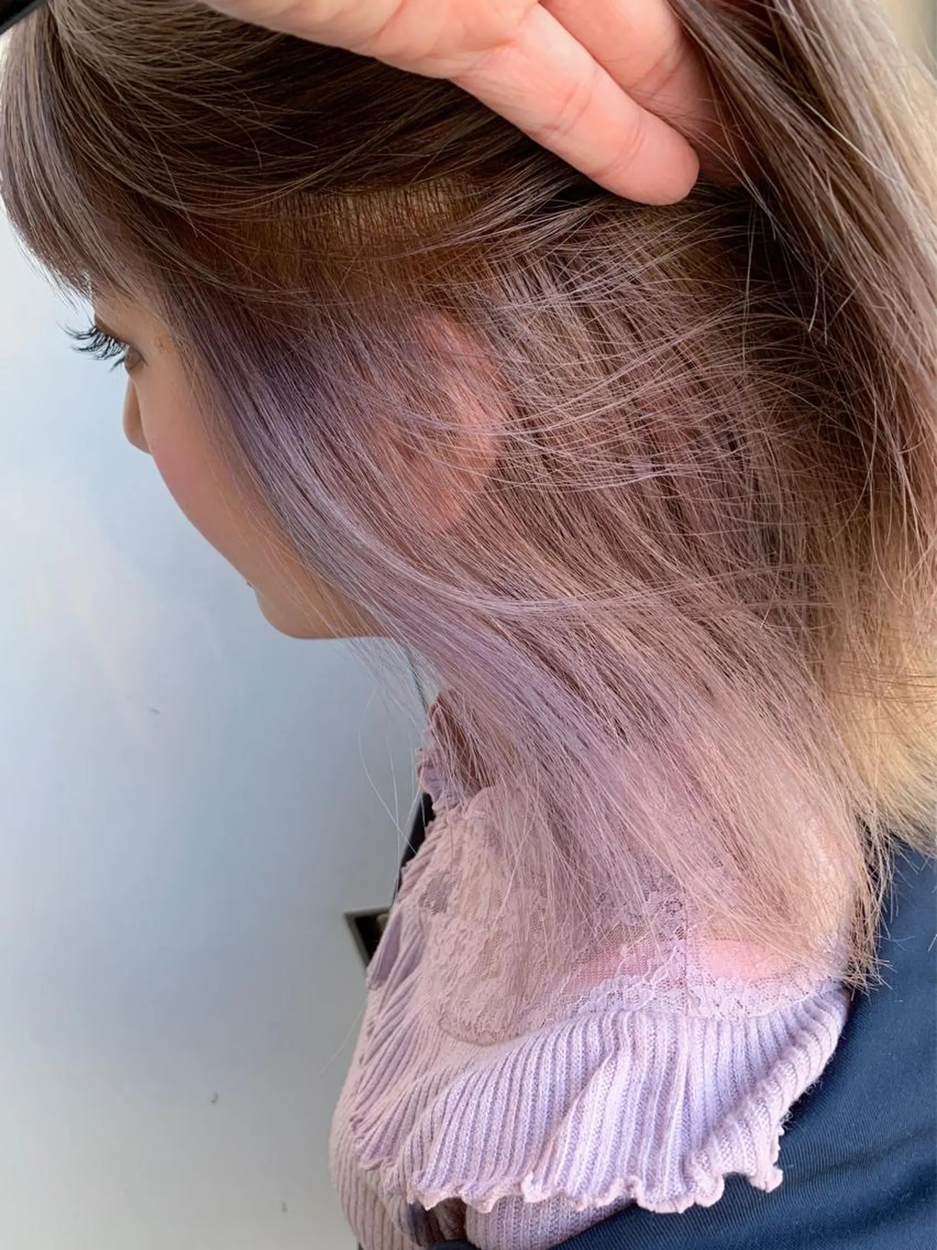 ミディアム カラー ベージュカラー ピンクカラー ヘアカラー トリートメント Beach private salon所属・Beach 代表 KENTAのヘアスタイル