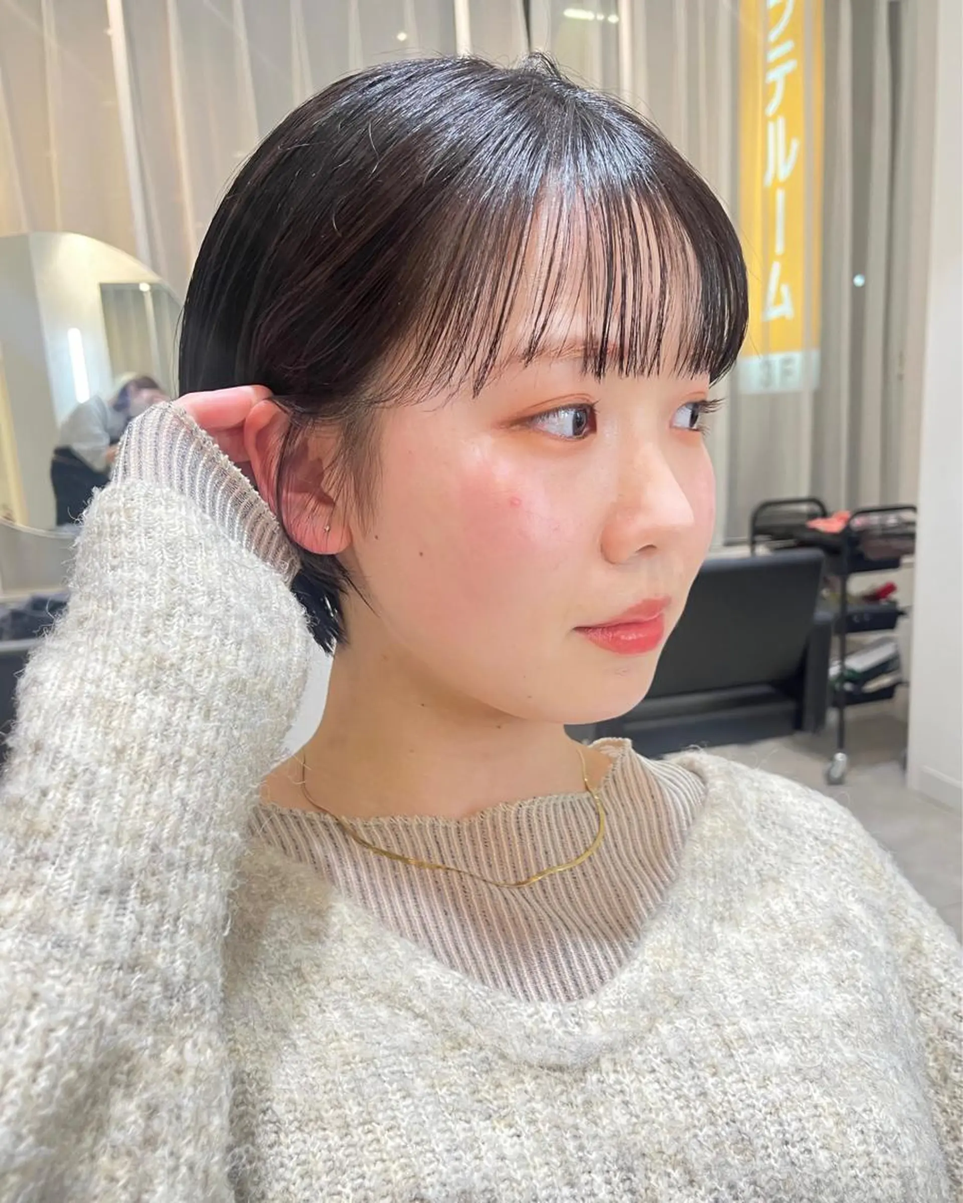 ショート ショートヘア カット ヘアカラー トリートメント SOYON 🤍CHIZU🤍.のヘアスタイル