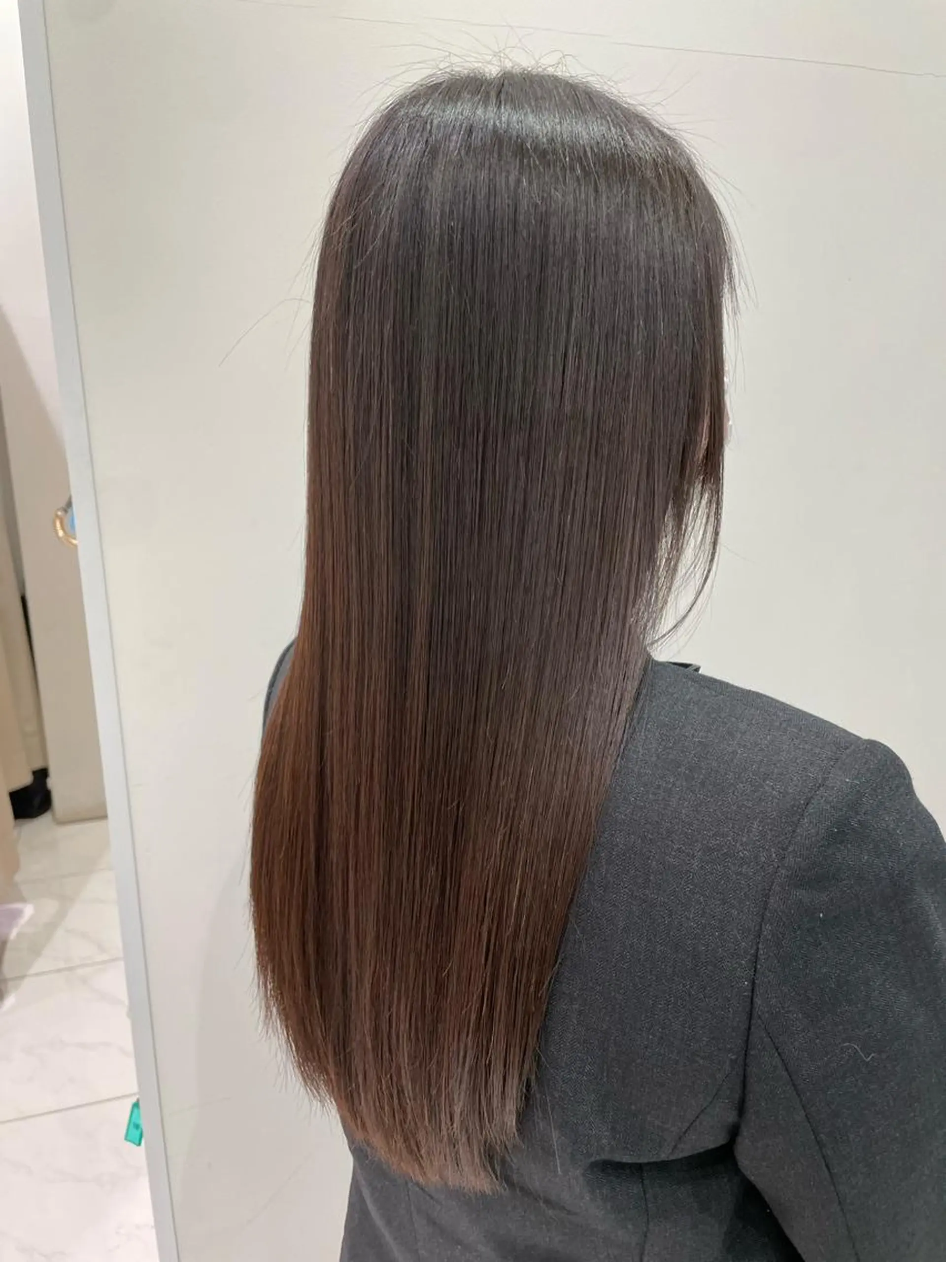 ロング 縮毛矯正 トリートメント Agu hair Aim 八王子店所属・✂︎　田倉 駿人　✂︎のヘアスタイル