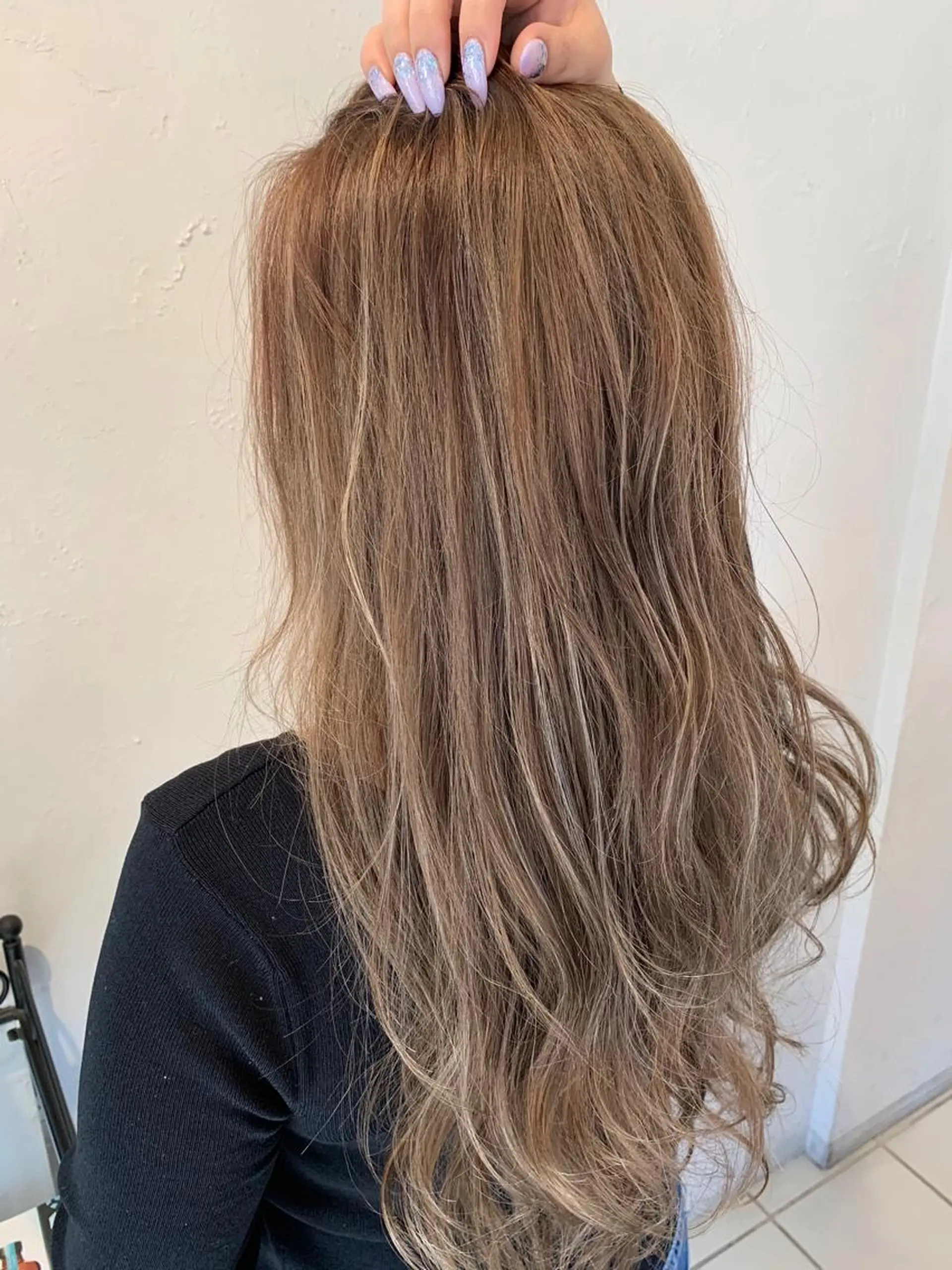 ロング カラー カット ヘアカラー トリートメント 水戸内原🐜 メンズ郡司裕紀のヘアスタイル