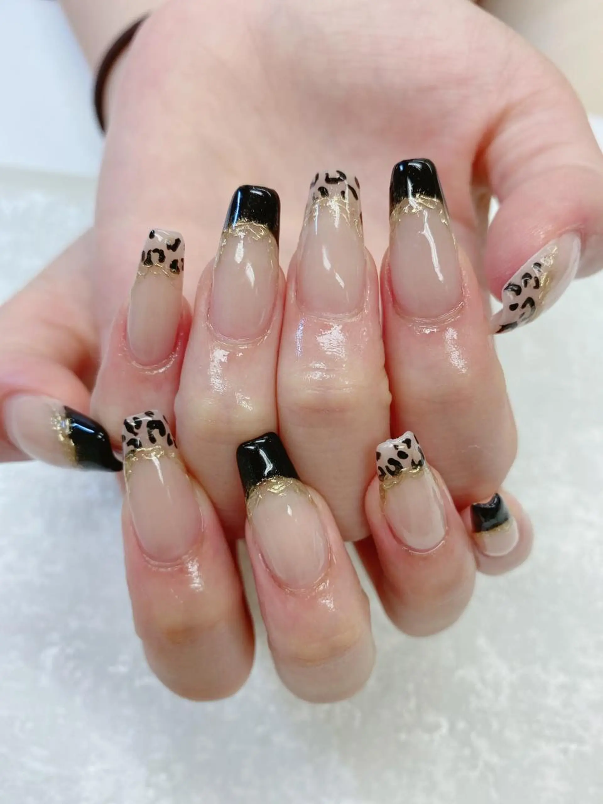 セミロング ハンドネイル JNA認定講師🌸 RIEのネイルデザイン