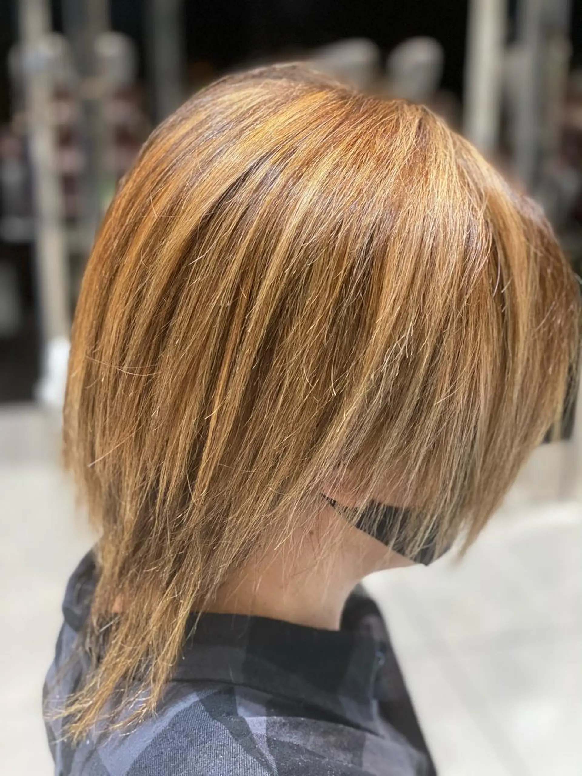 ミディアム カット ヘアカラー トリートメント ヘッドスパ ヘアセット 艶髪&韓国風パーマ は是非⭐︎新島英猛のヘアスタイル