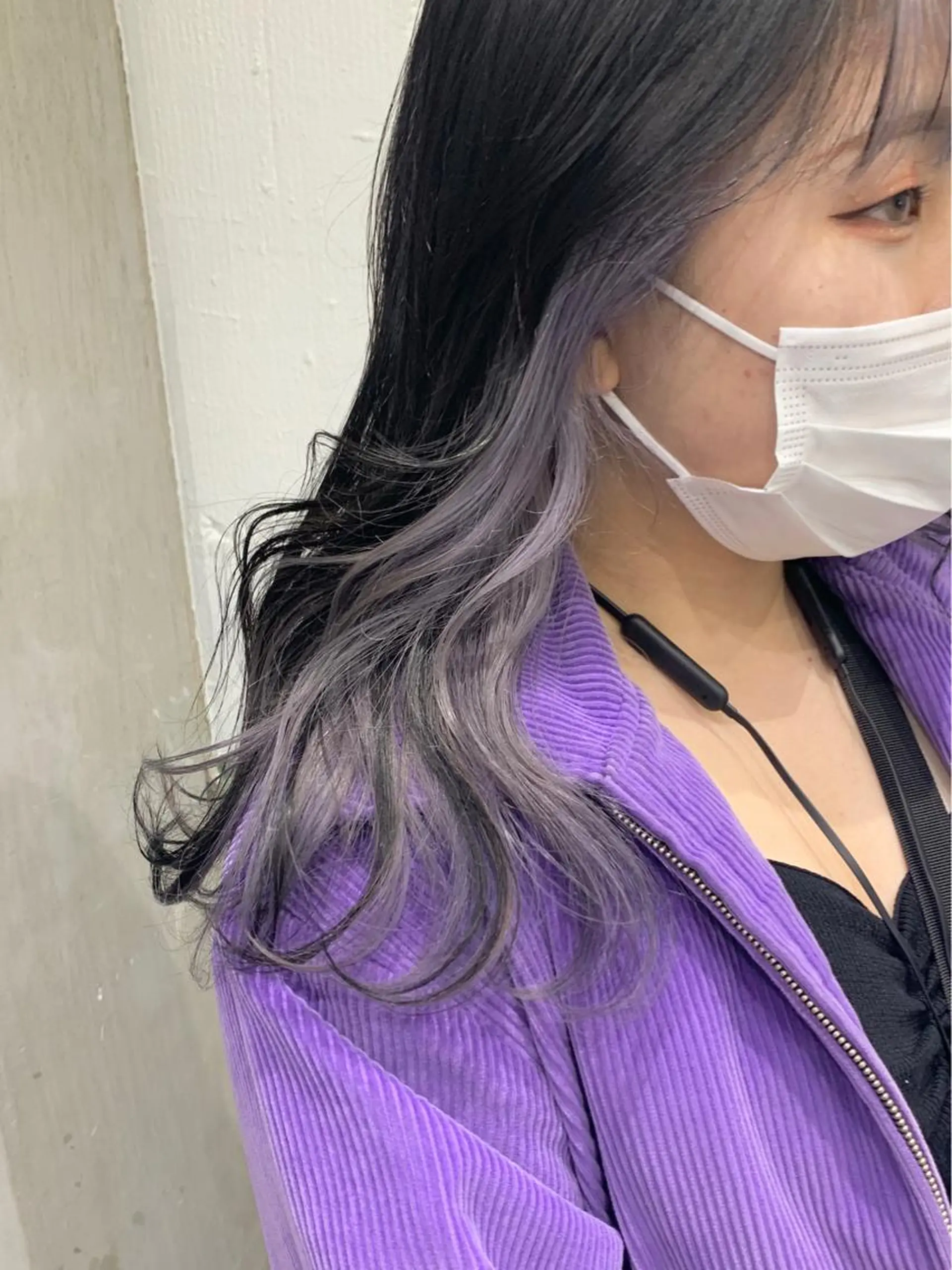 ロング カラー ヘアアレンジ ニュアンスハイトーン 🌙サイダサキのヘアスタイル