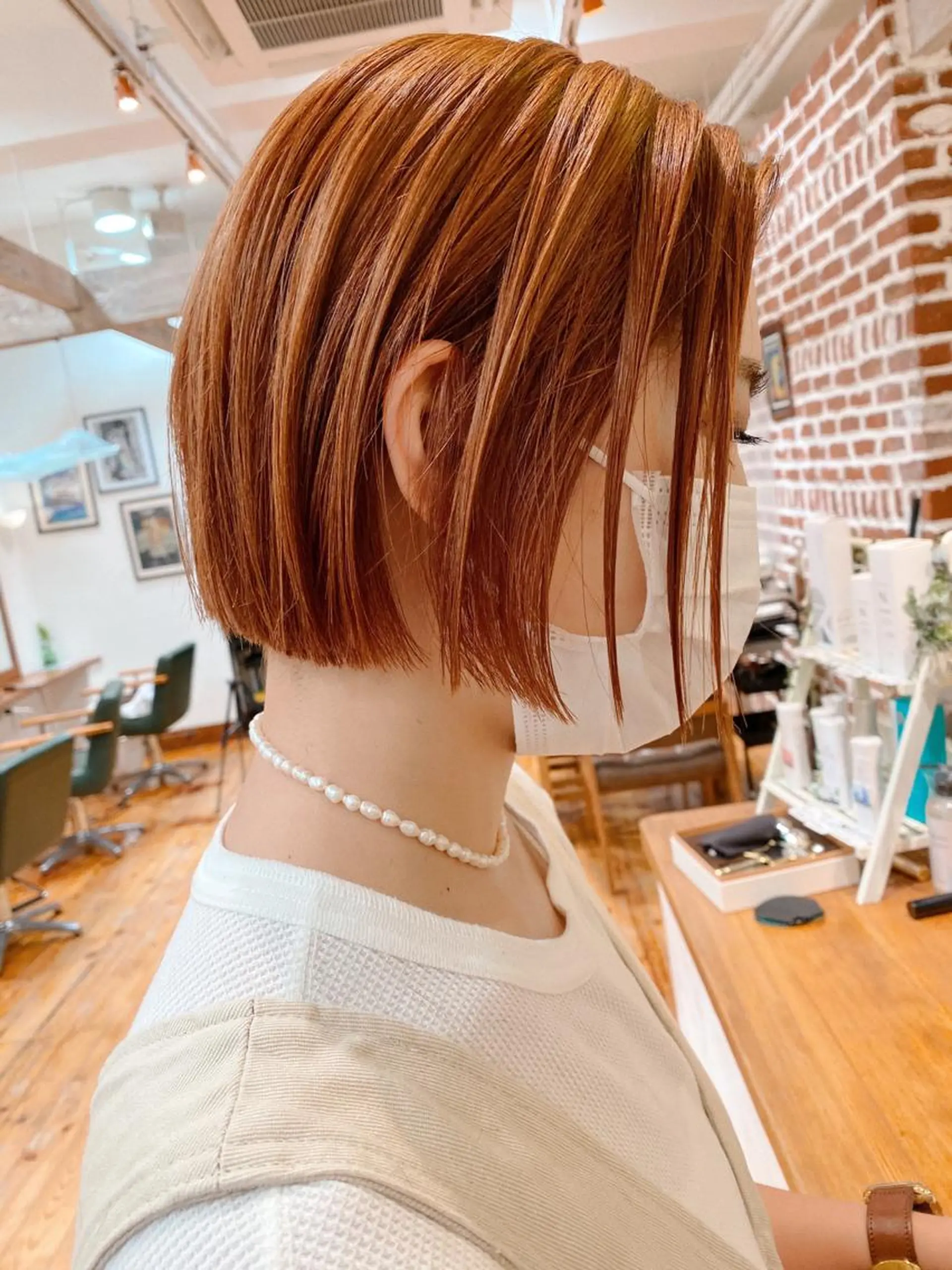 ショート カラー カット特化柏駅 徒歩3分LOUのヘアスタイル