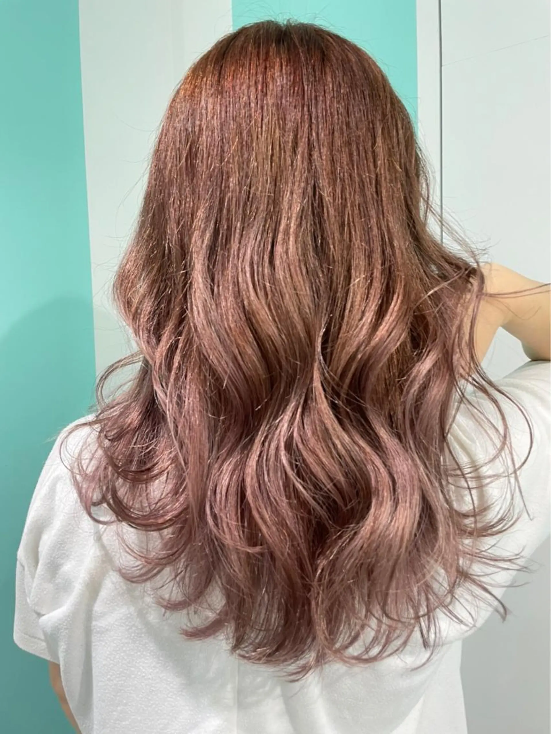 ロング カラー ヘアカラー 高橋 奈津沙のヘアスタイル
