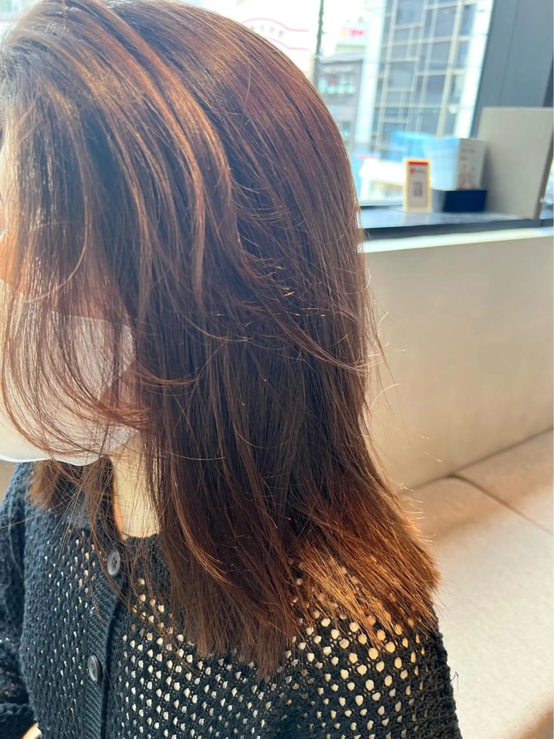 セミロング カット トリートメント 🌐👽フクイ キララ🌎💎のヘアスタイル