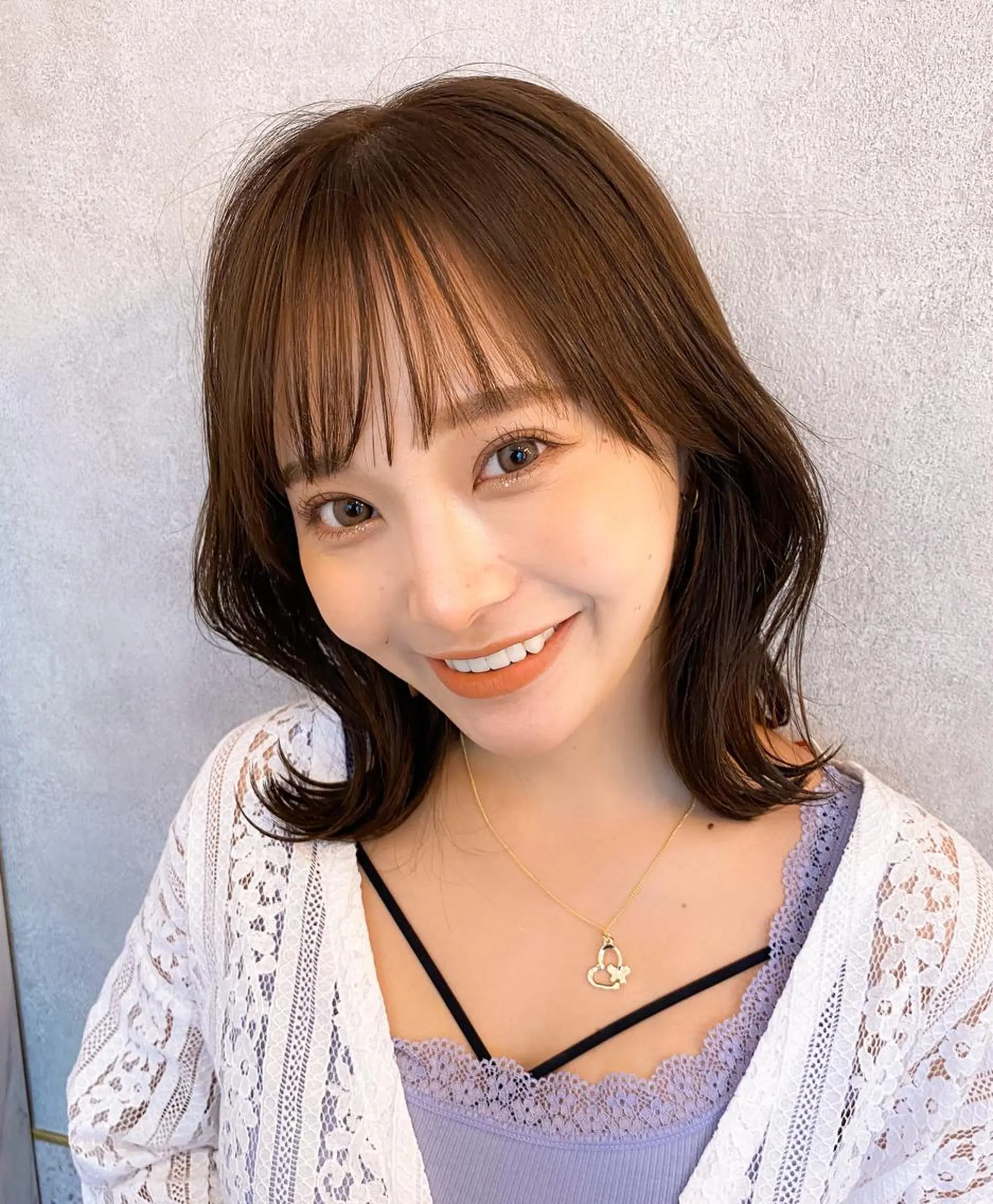 ミディアム カラー シールエクステ ミディアムパーマ ブリーチ ケアブリーチ ダブルカラー 新宿/韓国風レイヤー 髪質改善/渋谷直樹のヘアスタイル