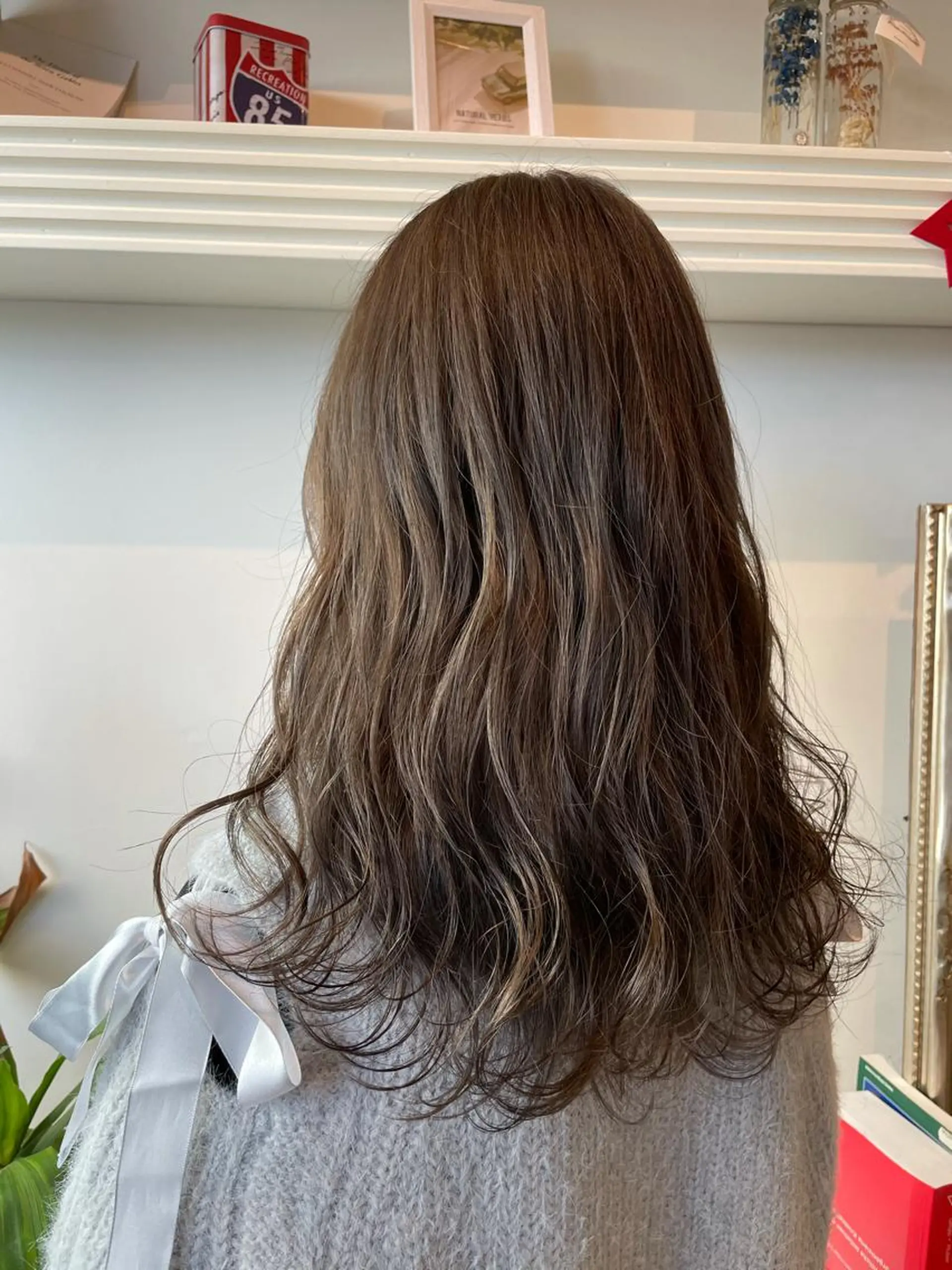 セミロング カラー ブリーチ ヘアカラー トリートメント 💐パーソナルカラー /市橋加菜💐のヘアスタイル