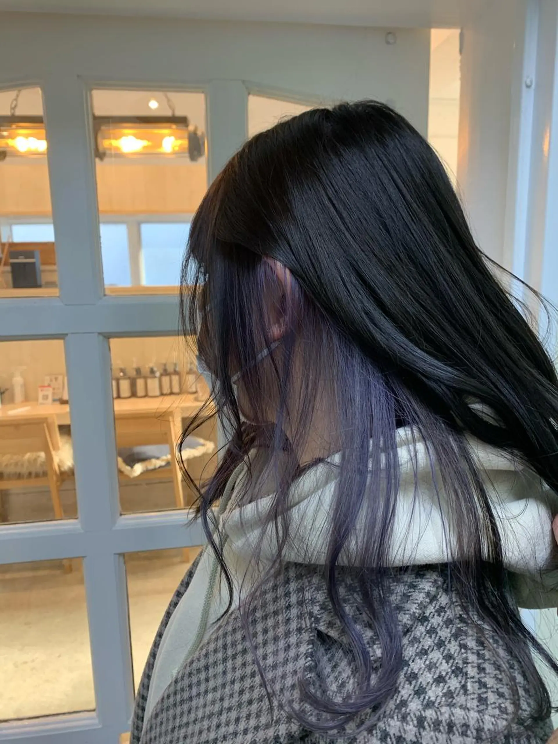 ロング カラー ヘアアレンジ メンズ ヘアカラー トリートメント Sia中野新橋 『JUNYA』のヘアスタイル