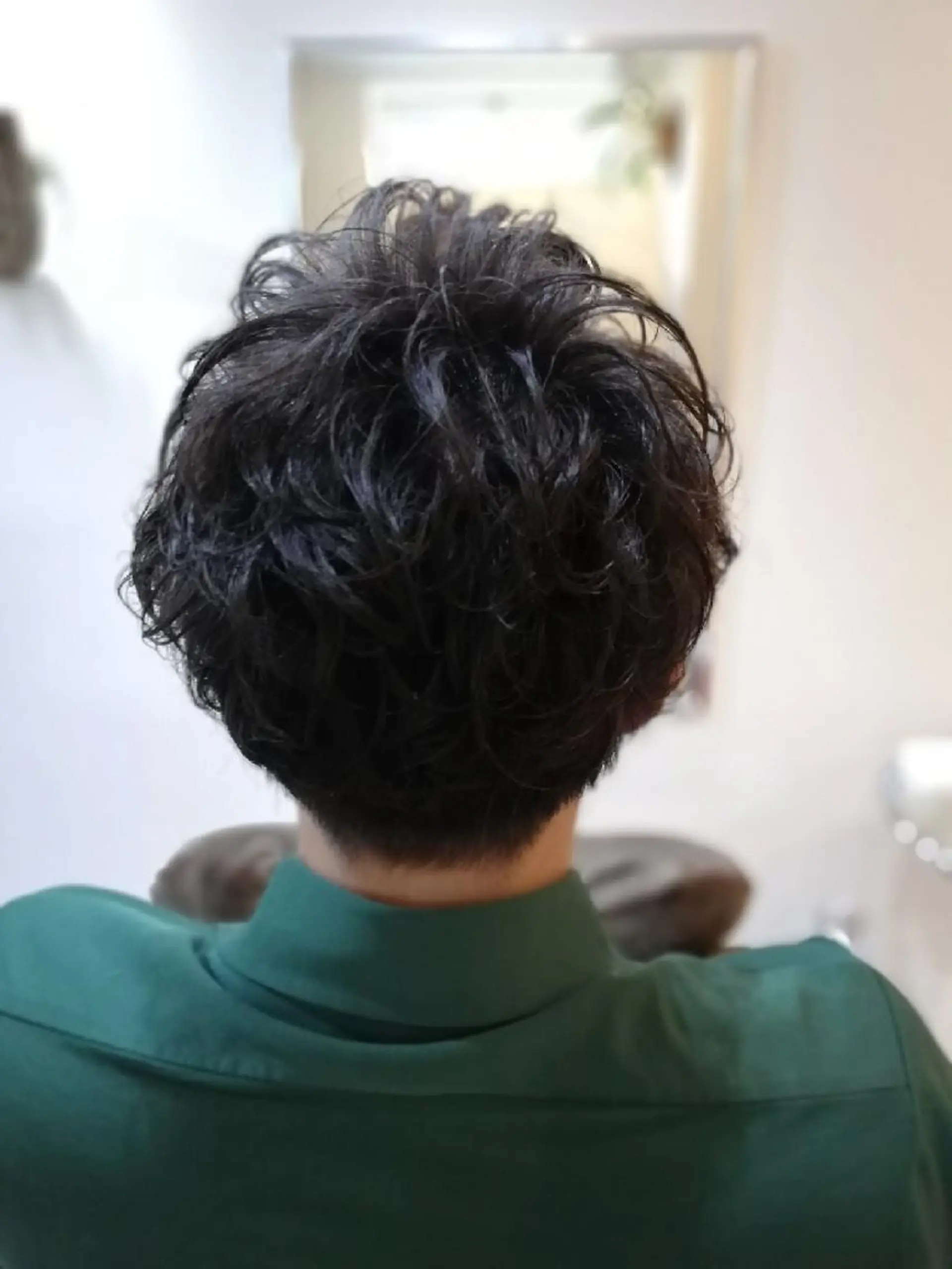 ショート メンズ パーマ カット パーマ 北林 弘展のヘアスタイル