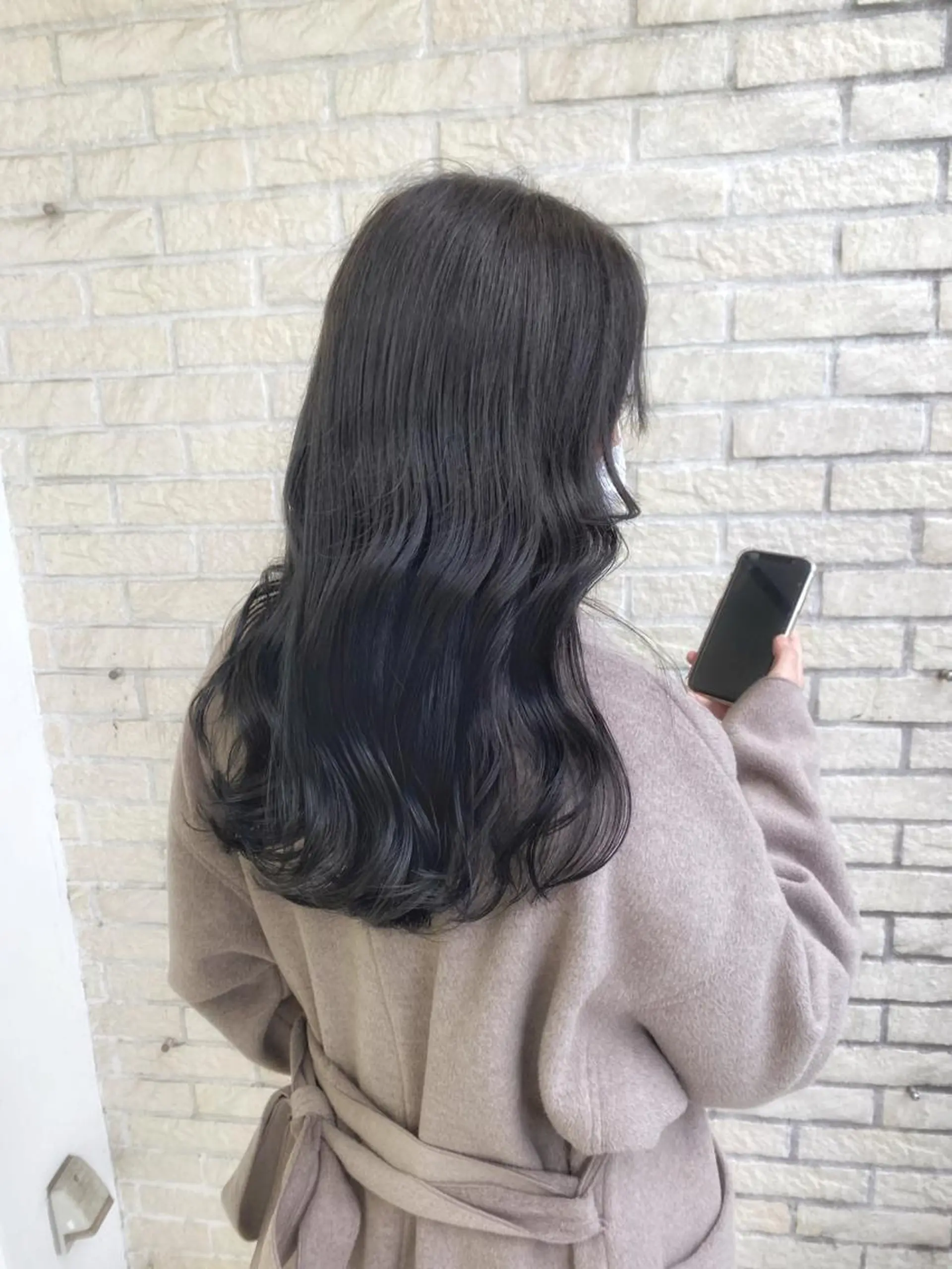 ロング カラー ミルクティーレイヤー 大澤竜馬のヘアスタイル