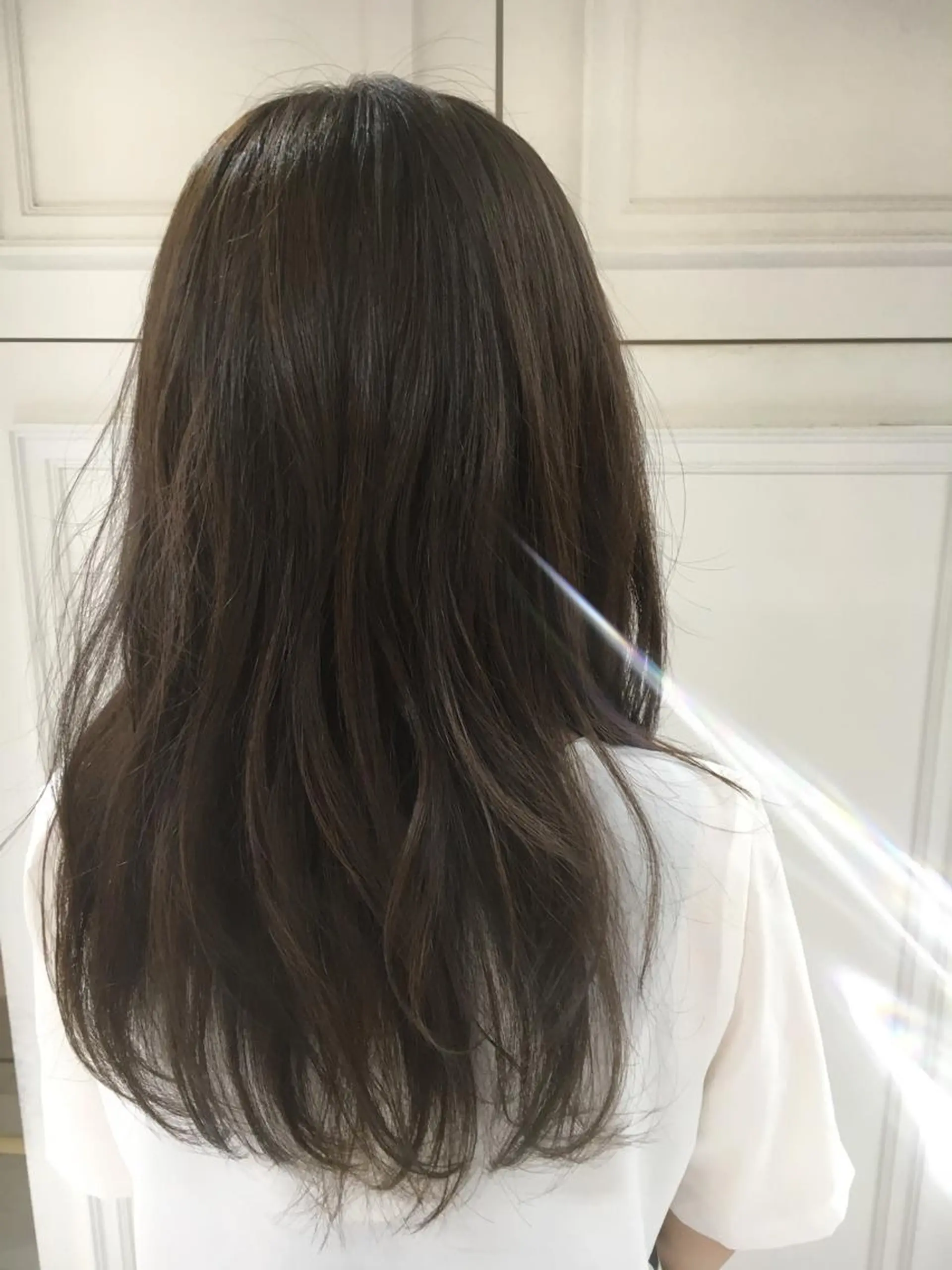 セミロング ロング fukuyasu rikaのヘアスタイル