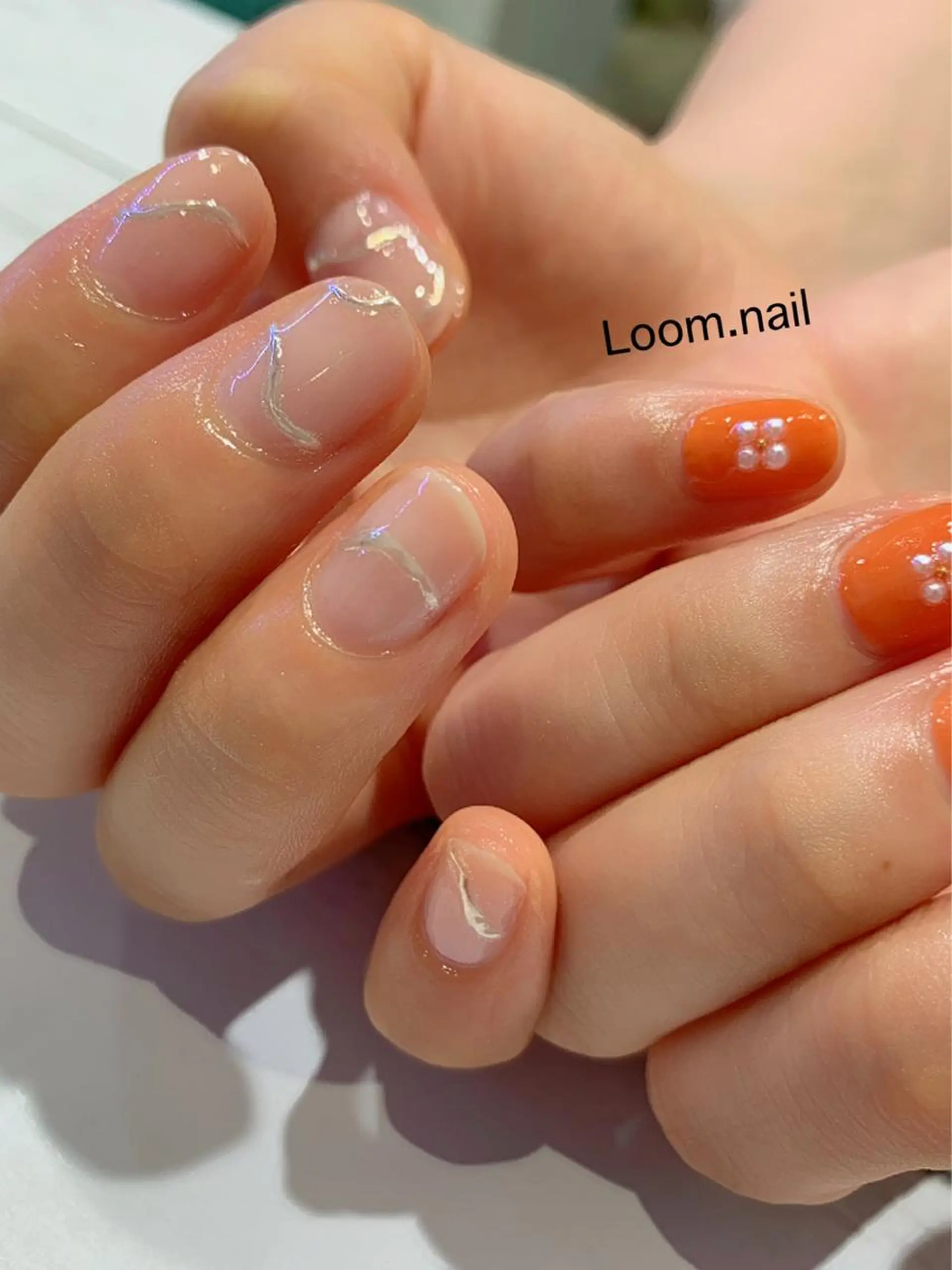 ネイル 持ち込み Loom所属・hrd manamiのネイルデザイン