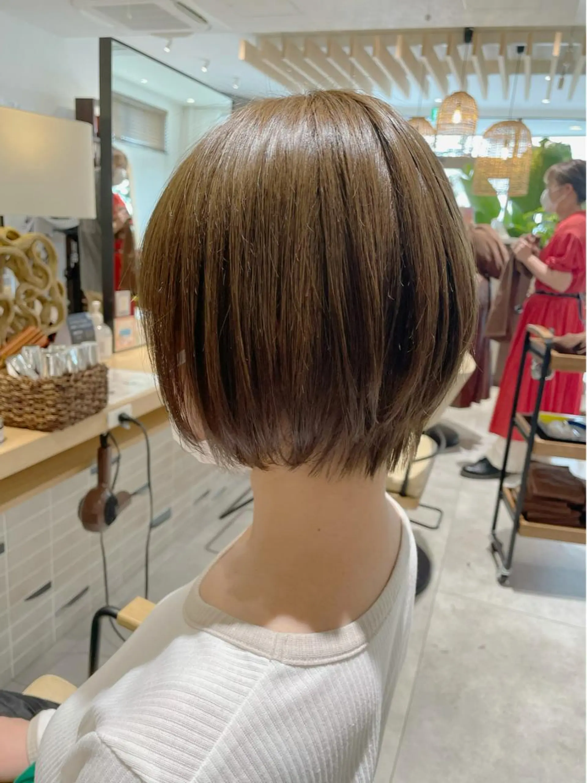 ショート 丸みショート ショートヘア カット 高木 櫻のヘアスタイル
