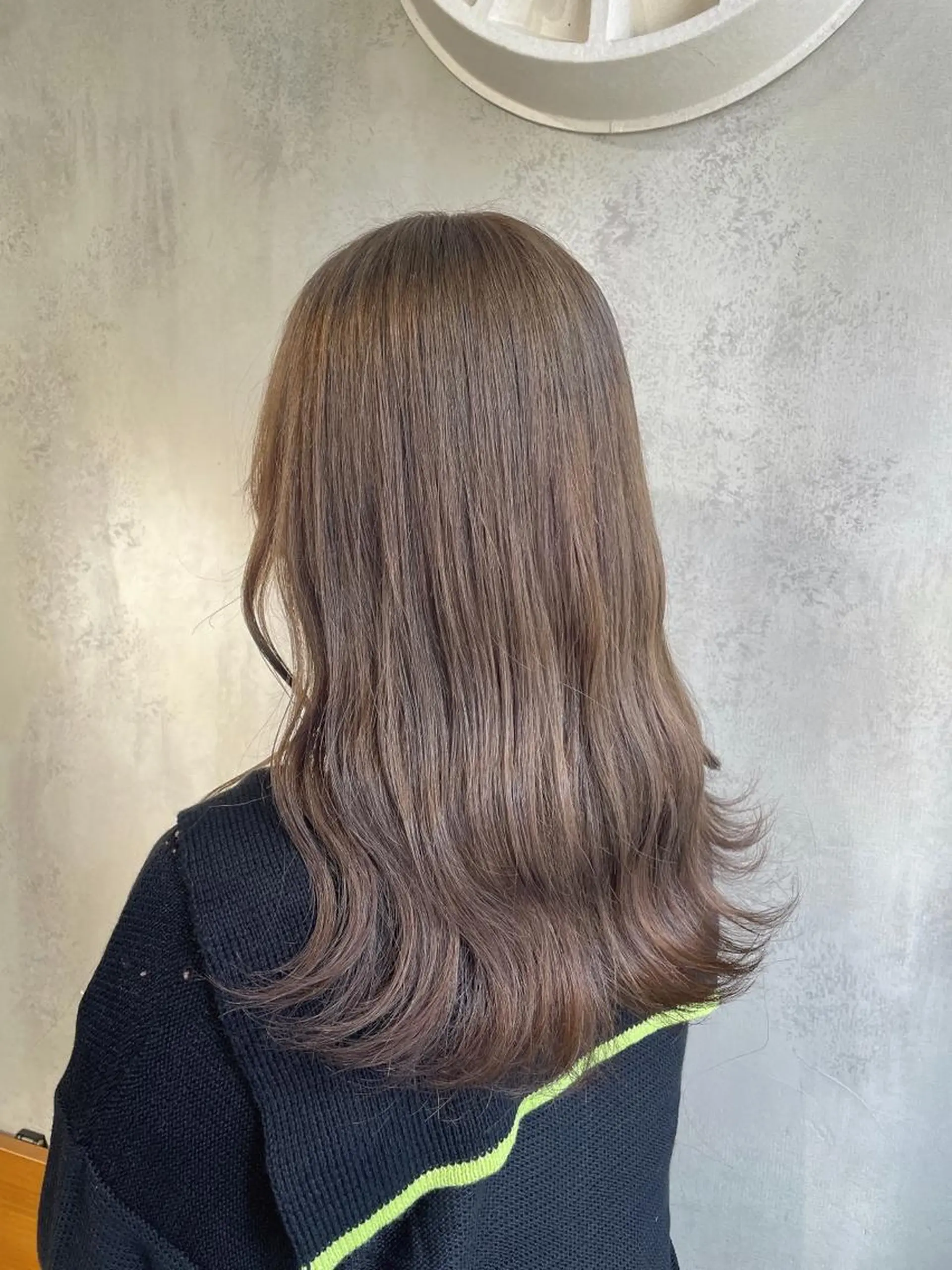 ロング カラー ヘアカラー 梅田美容室 山崎海波のヘアスタイル