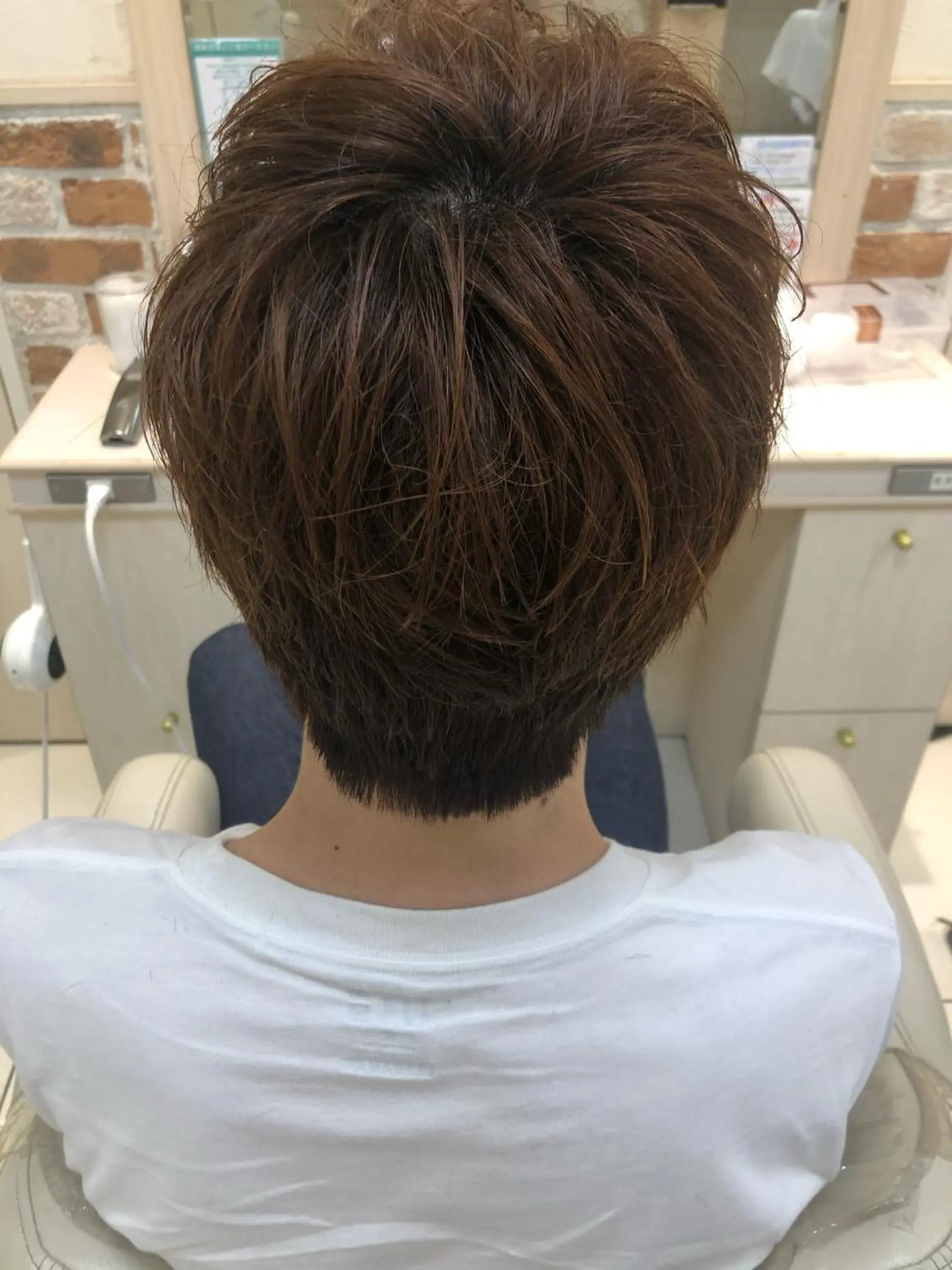 メンズ カット ヘアカラー 中川 あすきのヘアスタイル