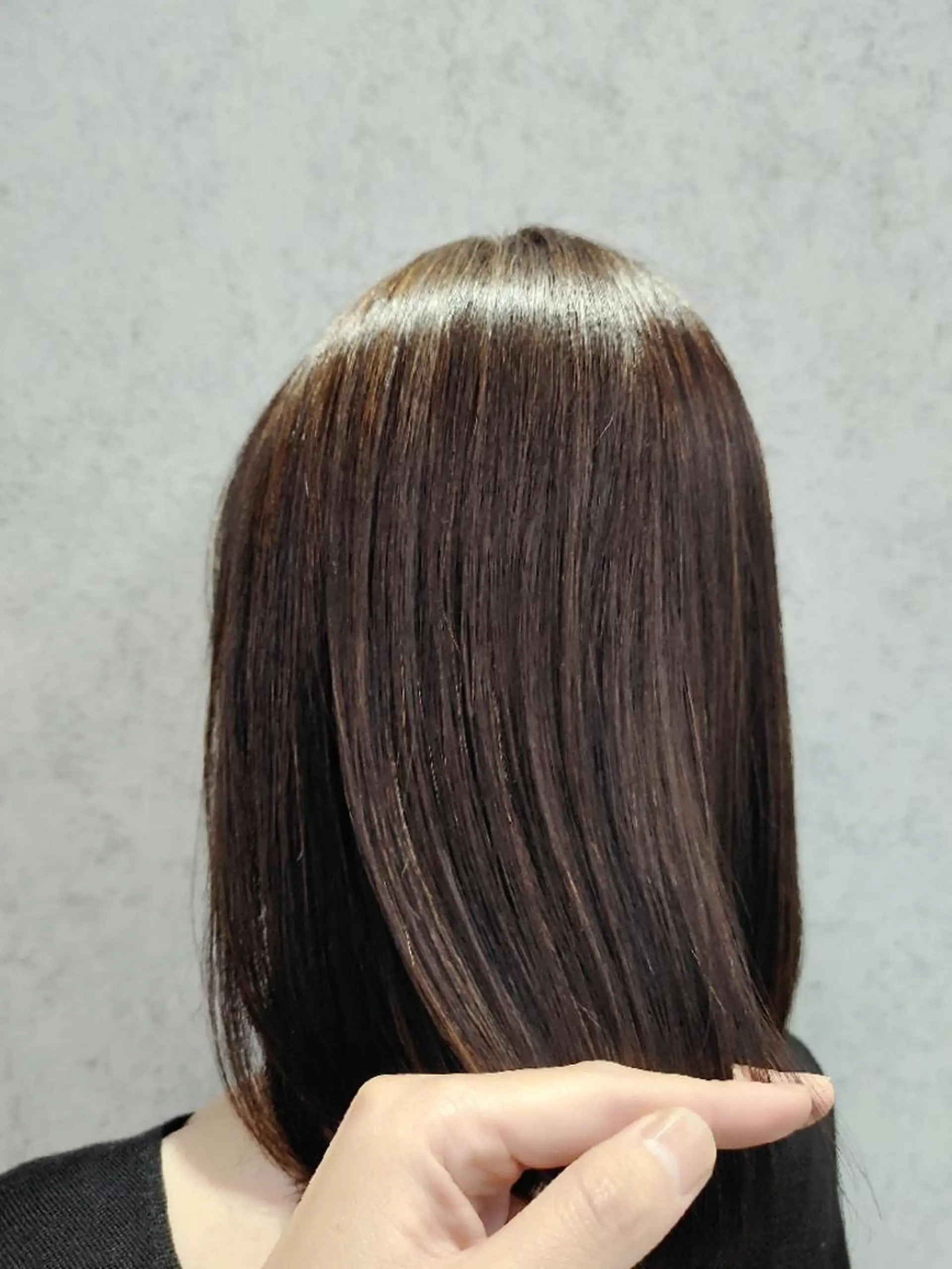 ミディアム ミディアムパーマ 髪質改善 韓国風ヘア 縮毛矯正 トリートメント noa tokyo ノアトウキョウ所属・銀座🍓個室🍓犬飼 英介😁のヘアスタイル