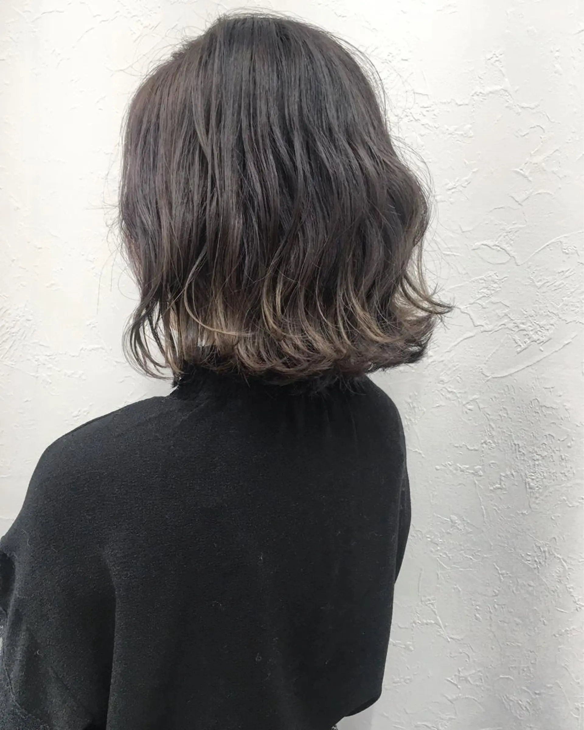 カラー アッシュ ラベンダーカラー ラベンダーアッシュ ヘアカラー 2nd所属・🤍2nd🤍田所 美希のヘアスタイル