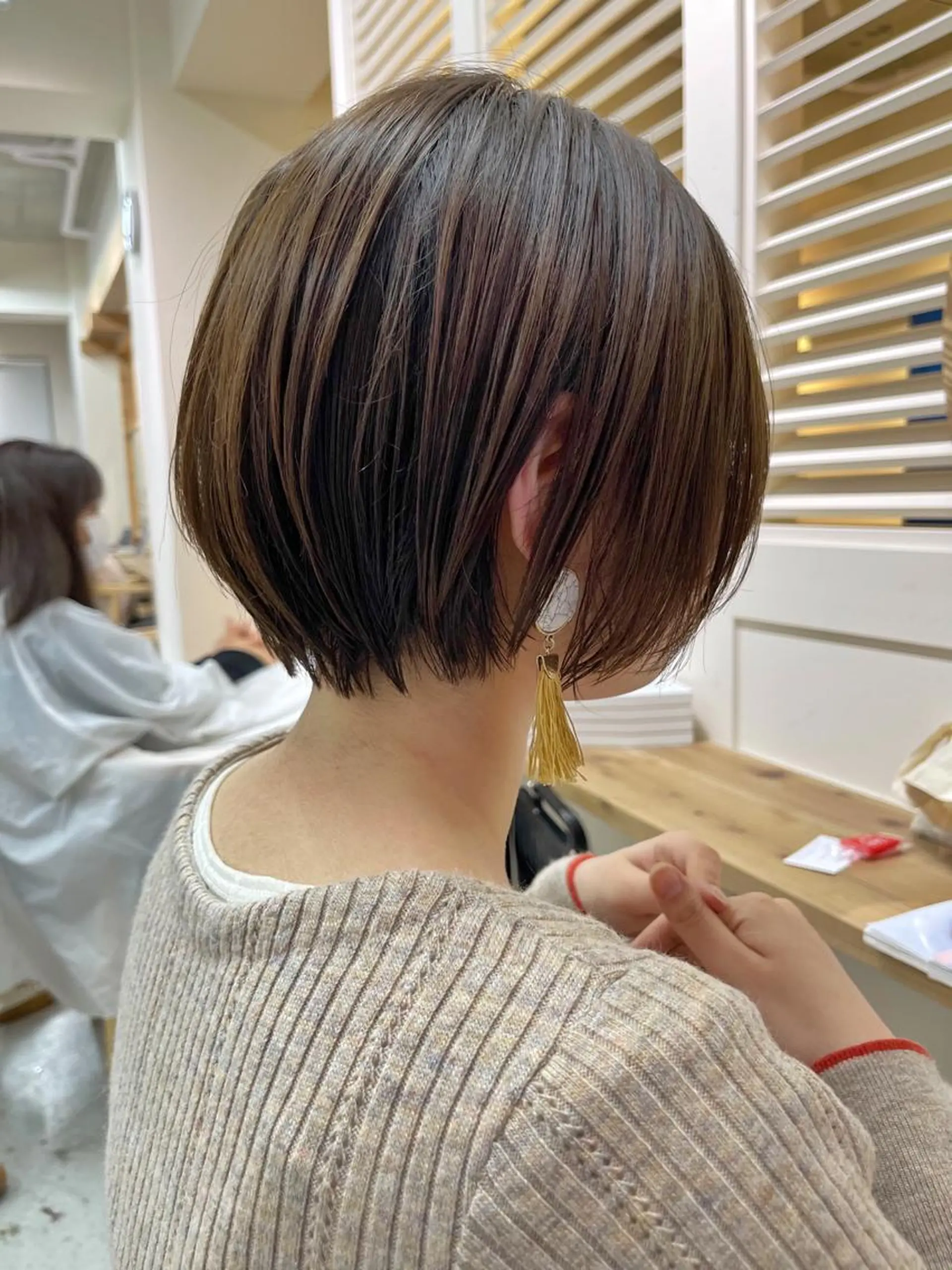 ショート カット ヘアカラー トリートメント 錦糸町カットの匠 AKIRA店長のヘアスタイル