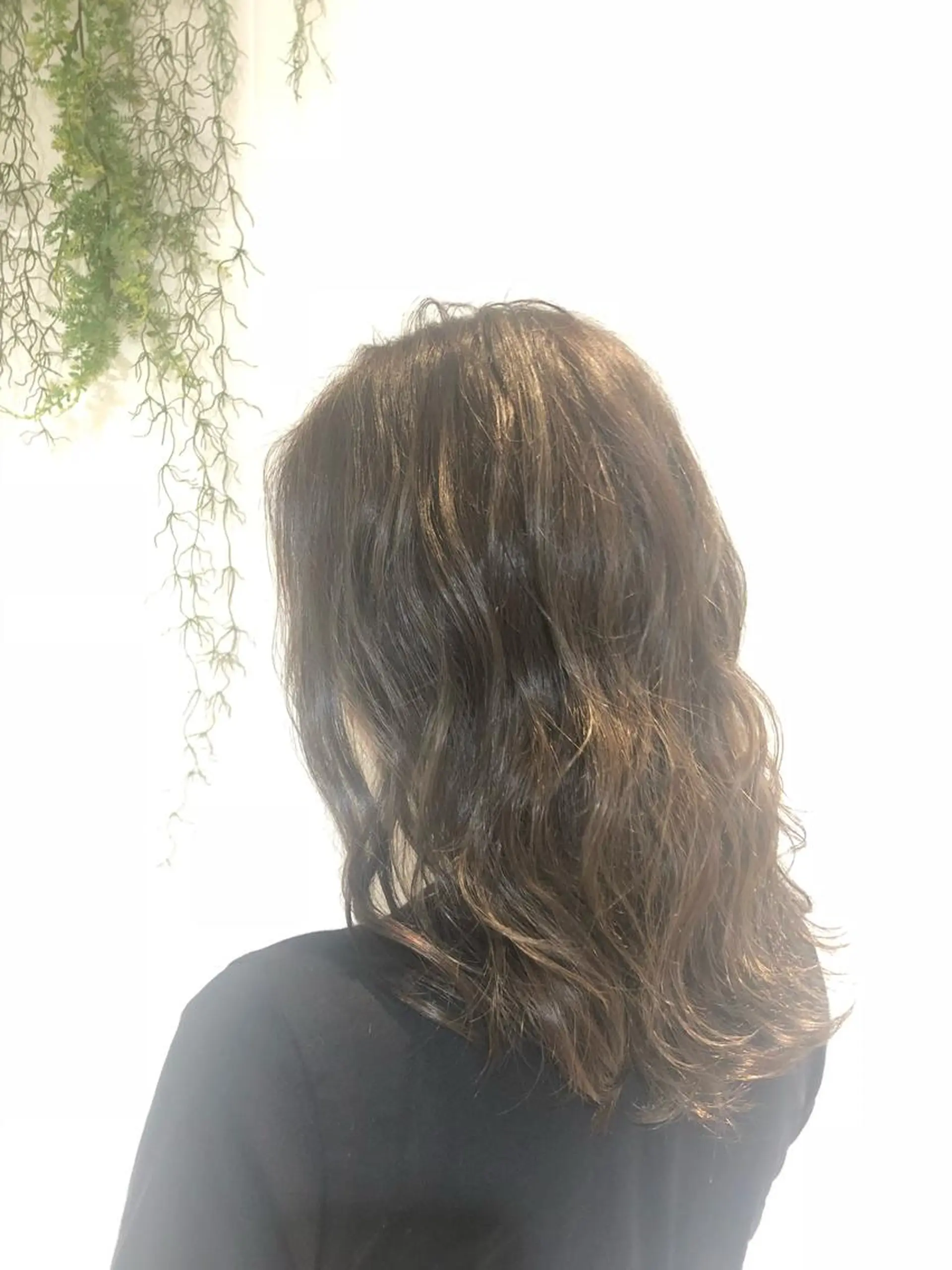 セミロング カラー ヘアカラー まつげ兼任しもさこ 🌟レイヤー得意のヘアスタイル