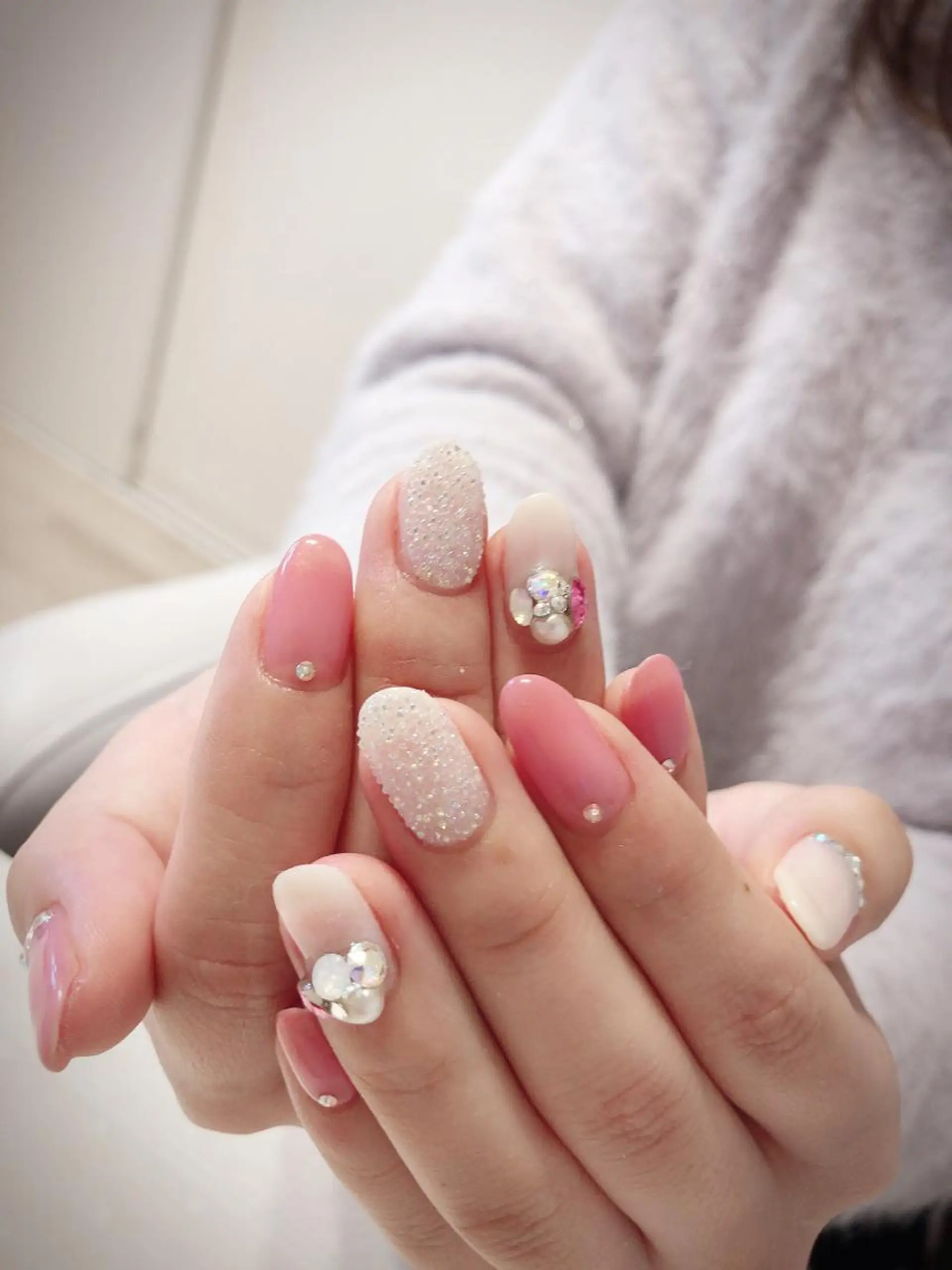 ネイル ピンク ハンドネイル * haruのネイルデザイン