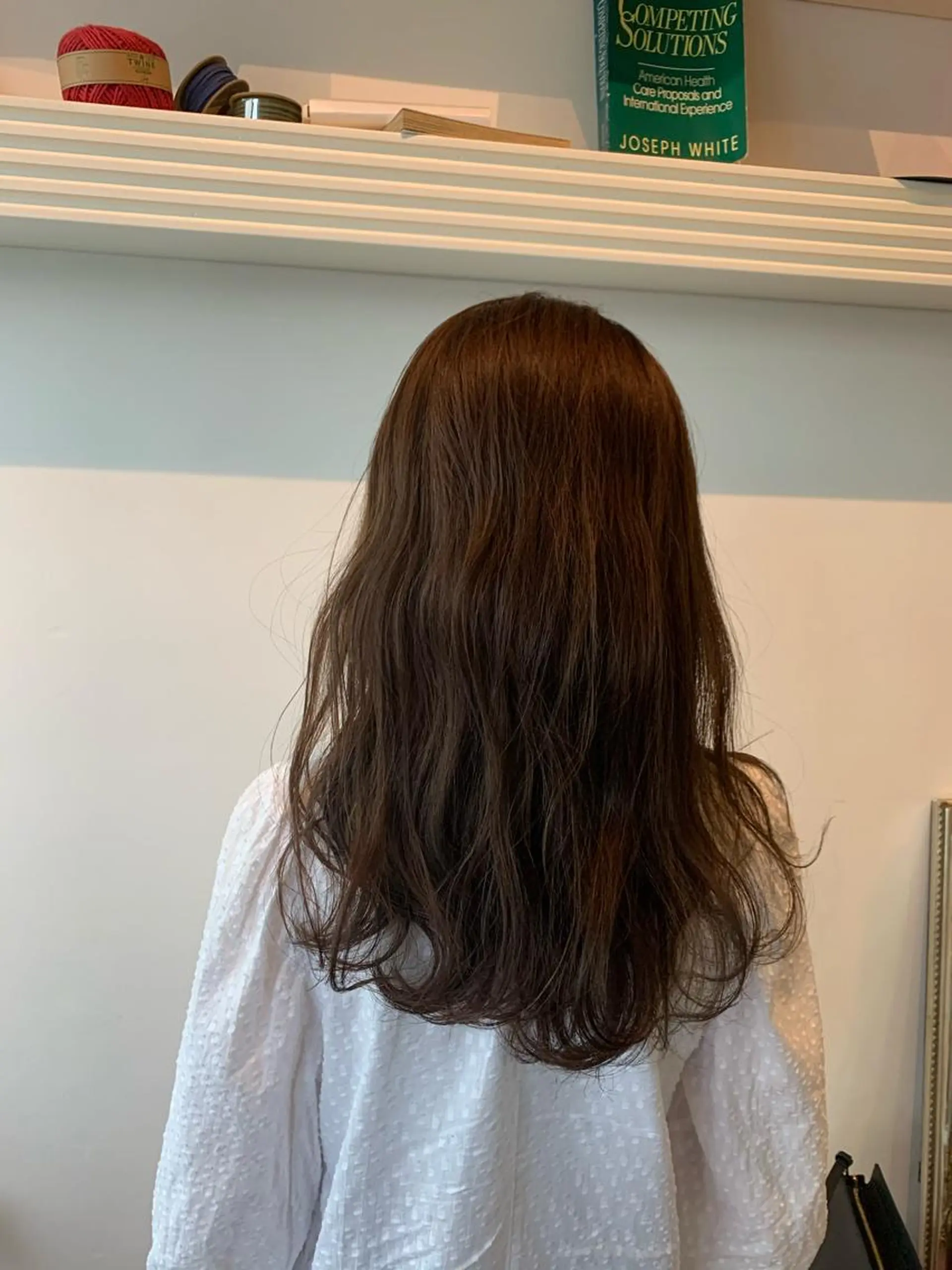 セミロング 山口 竣也のヘアスタイル