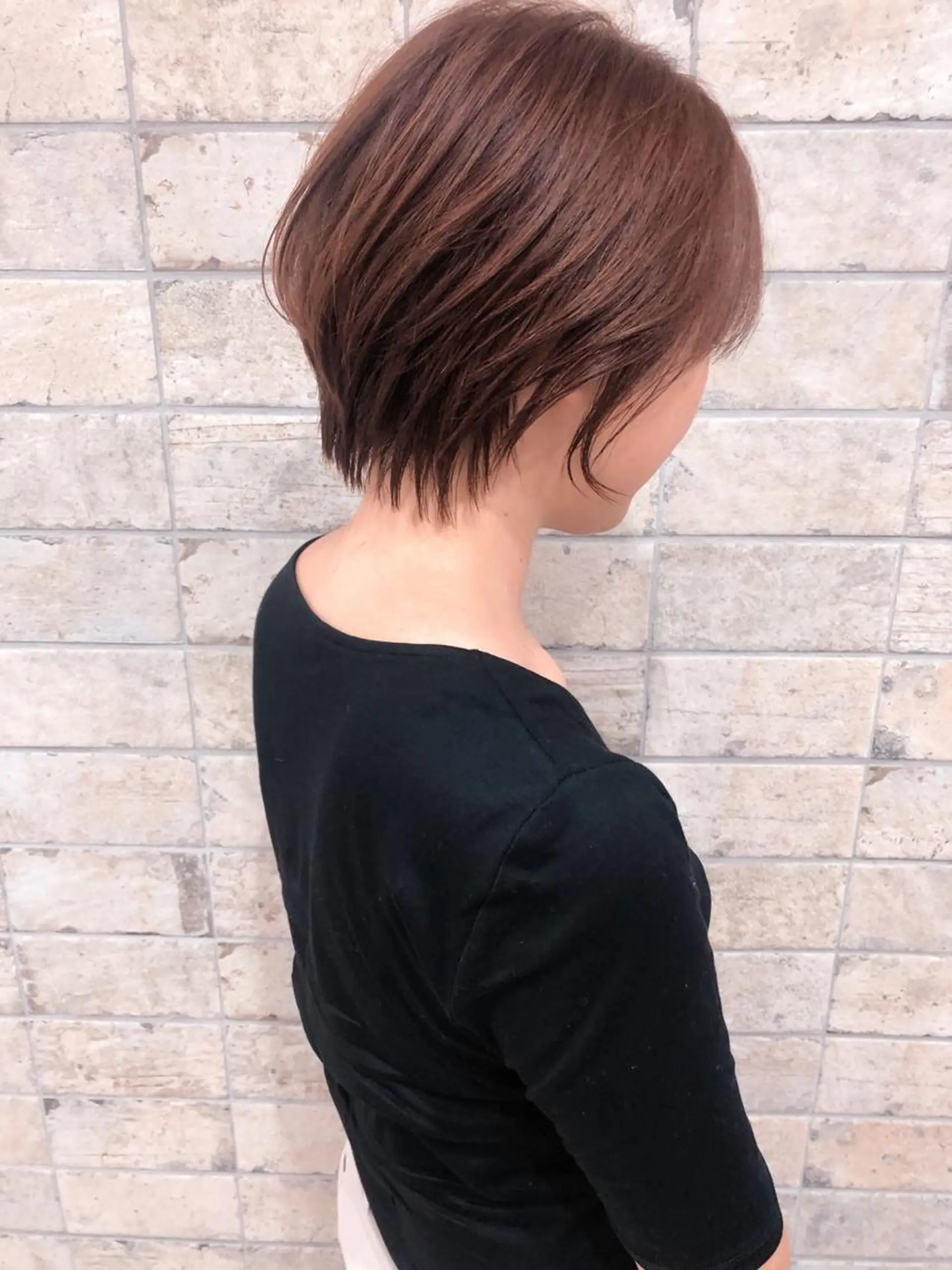 ショート 🎗️comoda 神戸三宮 髪質改善のヘアスタイル