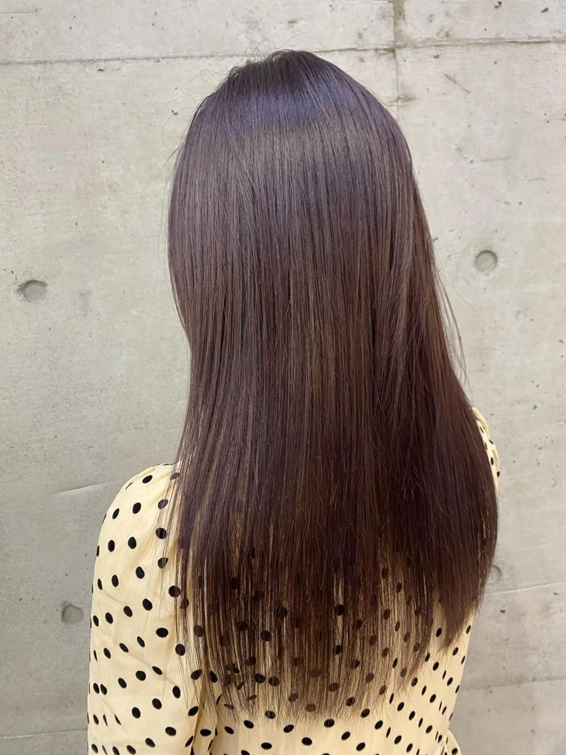 ロング カラー トリートメント 大栗 佑也  髪質改善のヘアスタイル