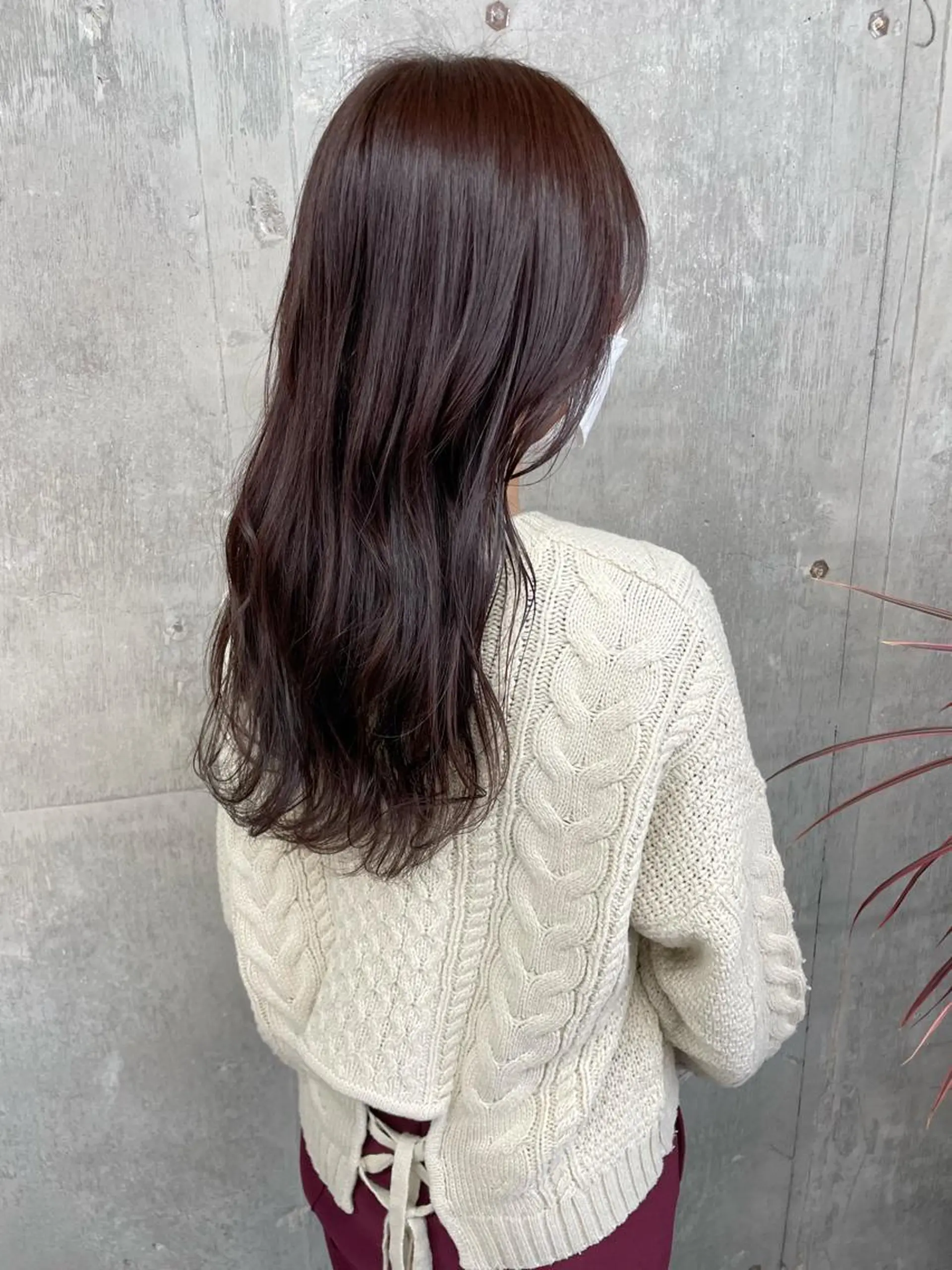 ロング カラー ブラウンカラー 日韓レイヤー🇰🇷 艶カラー/ナカネのヘアスタイル