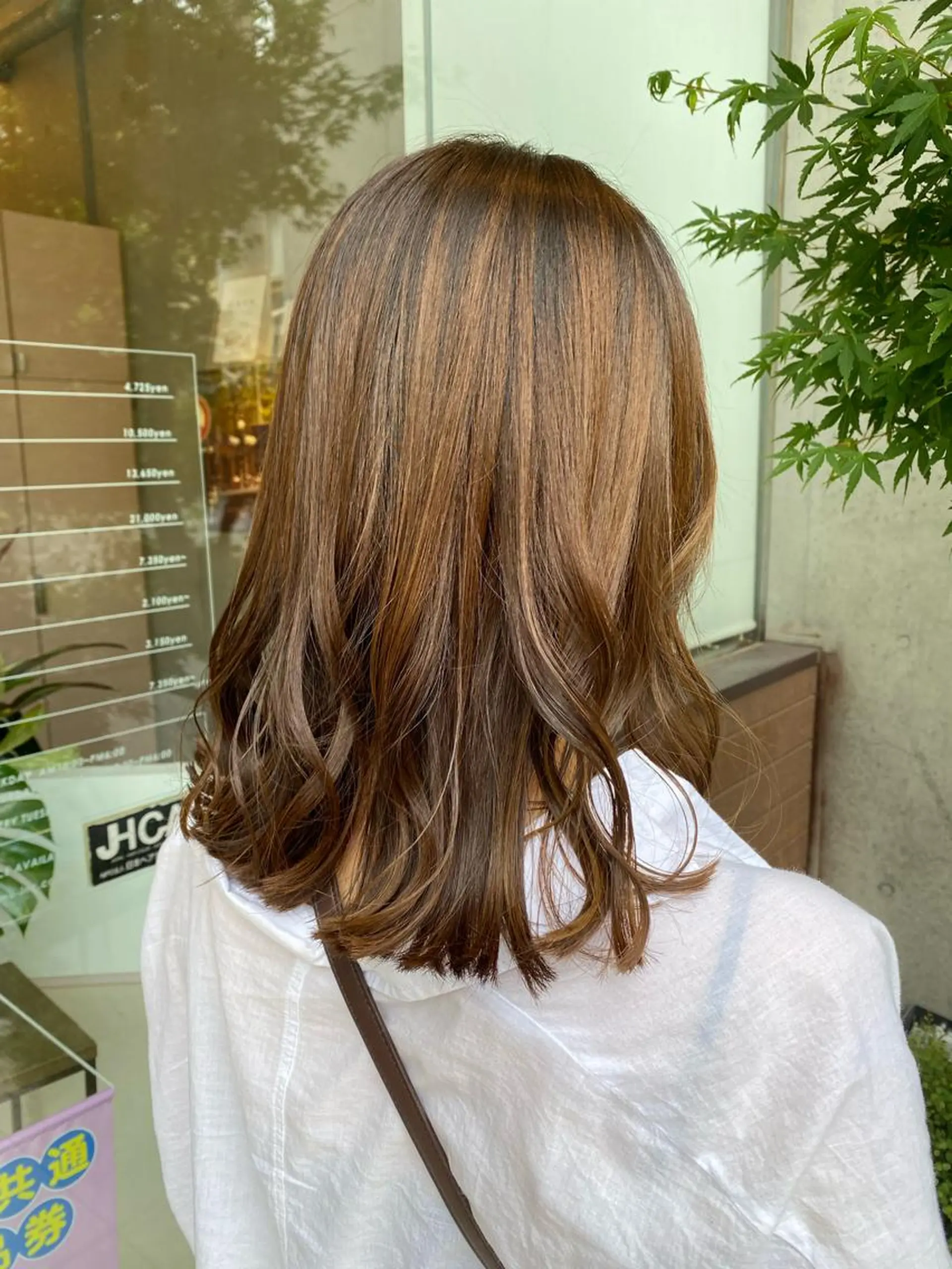 ミディアム ヘアカラー ヘッドスパ 鈴木 愛美☃のヘアスタイル