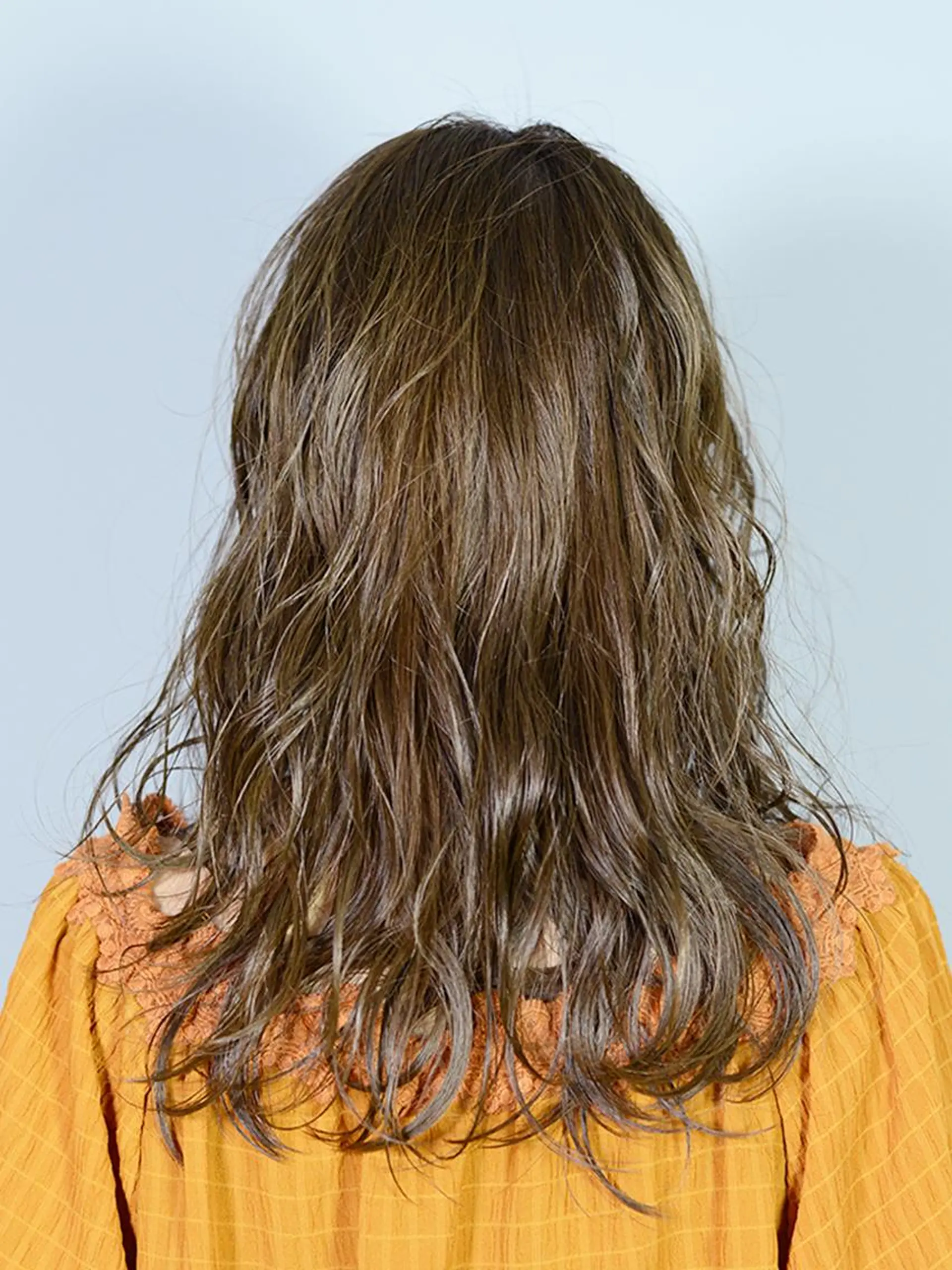 セミロング カラー 黒川 真実のヘアスタイル