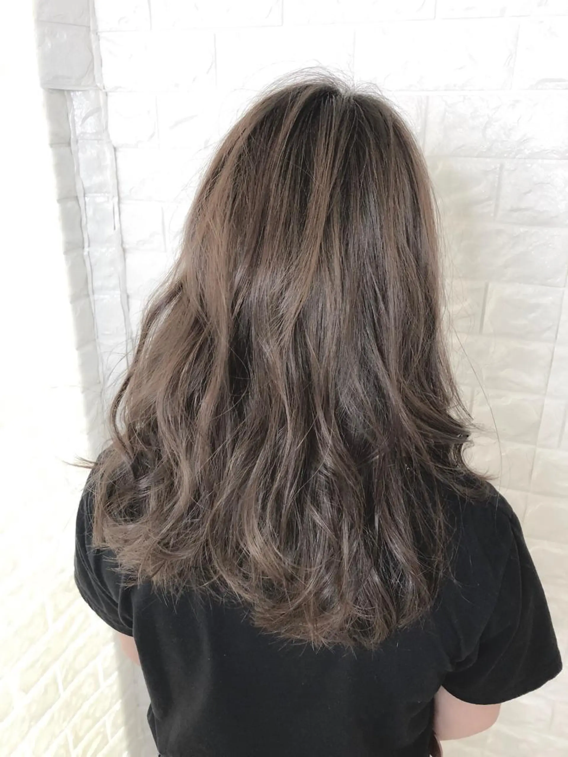 ミディアム ハイライト 縮毛矯正/髪質改善 主税巧一のヘアスタイル