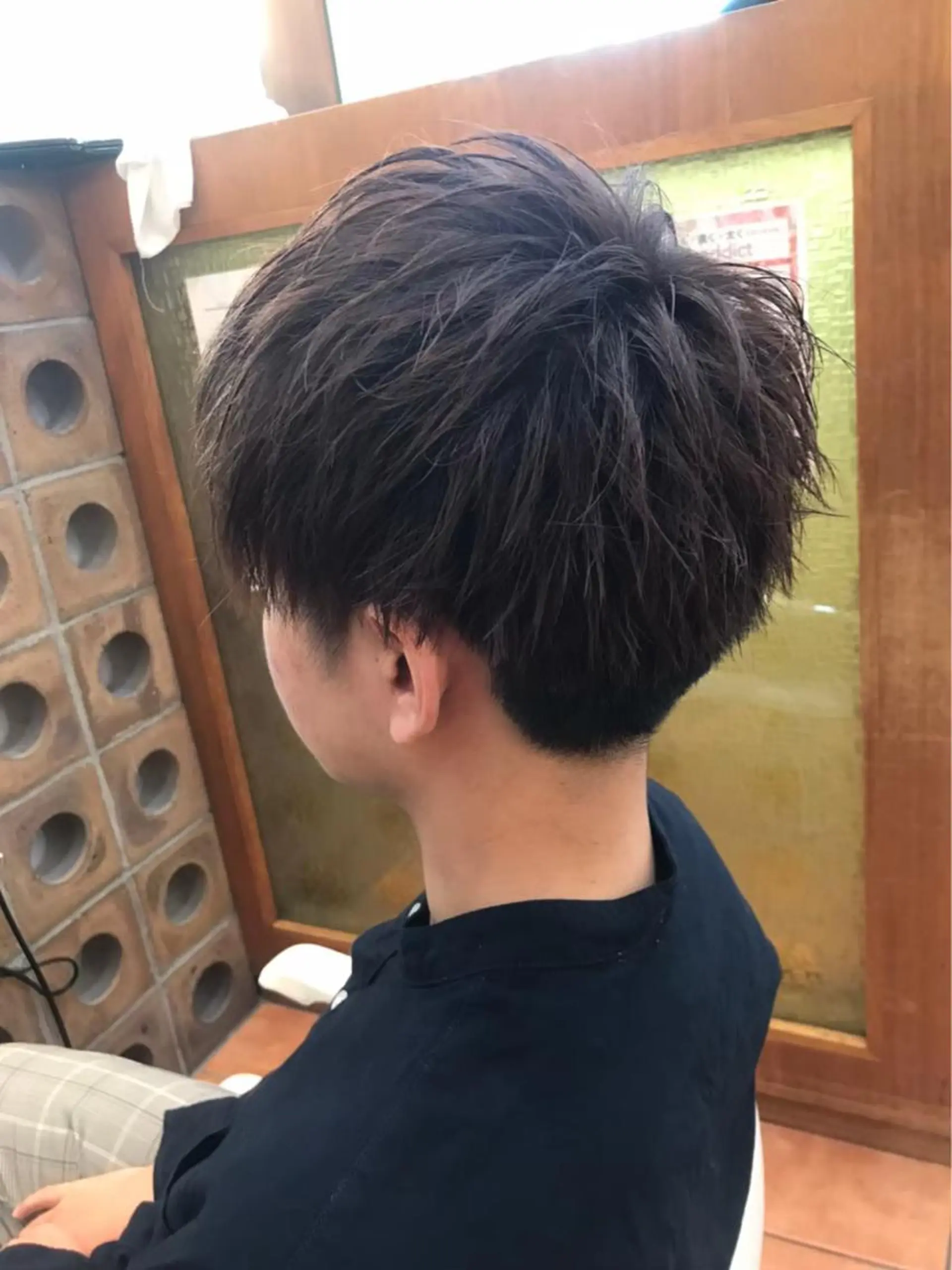 メンズ 🫧‪縮毛矯正 かとうよしき🫧のヘアスタイル