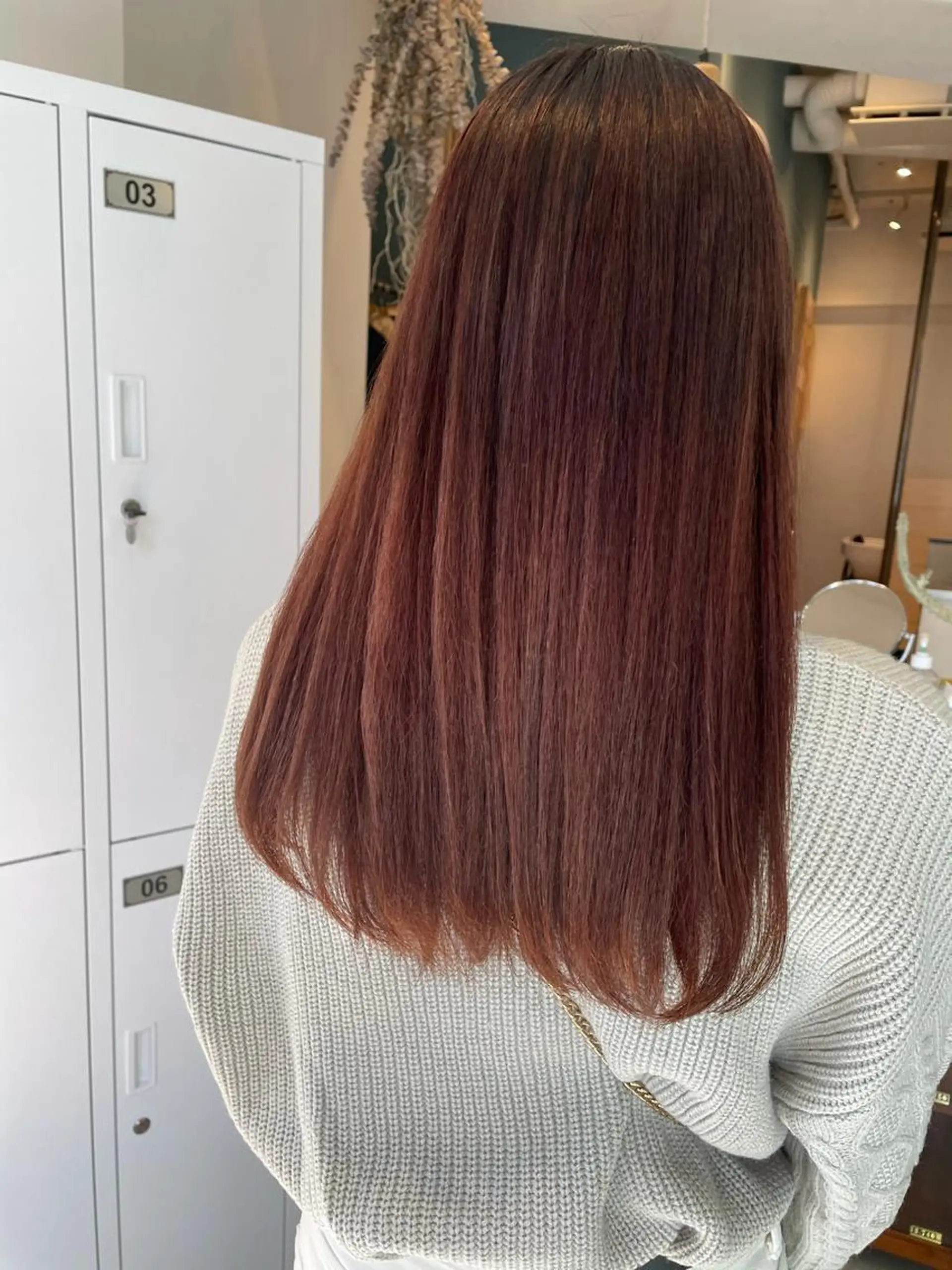 ロング カラー ブリーチ ブリーチなしカラー ピンクカラー ヘアカラー 中目黒🌼 🌼ハナのヘアスタイル