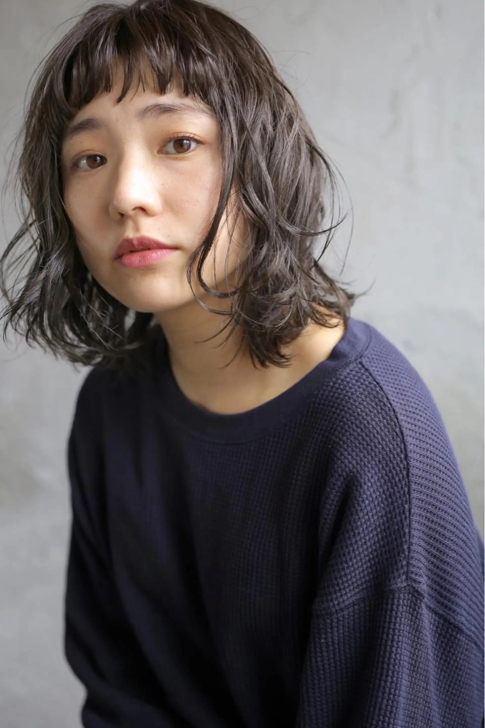 ミディアム ミディアムパーマ カット ヘアカラー トリートメント 🧼柴田 健太郎🧼のヘアスタイル