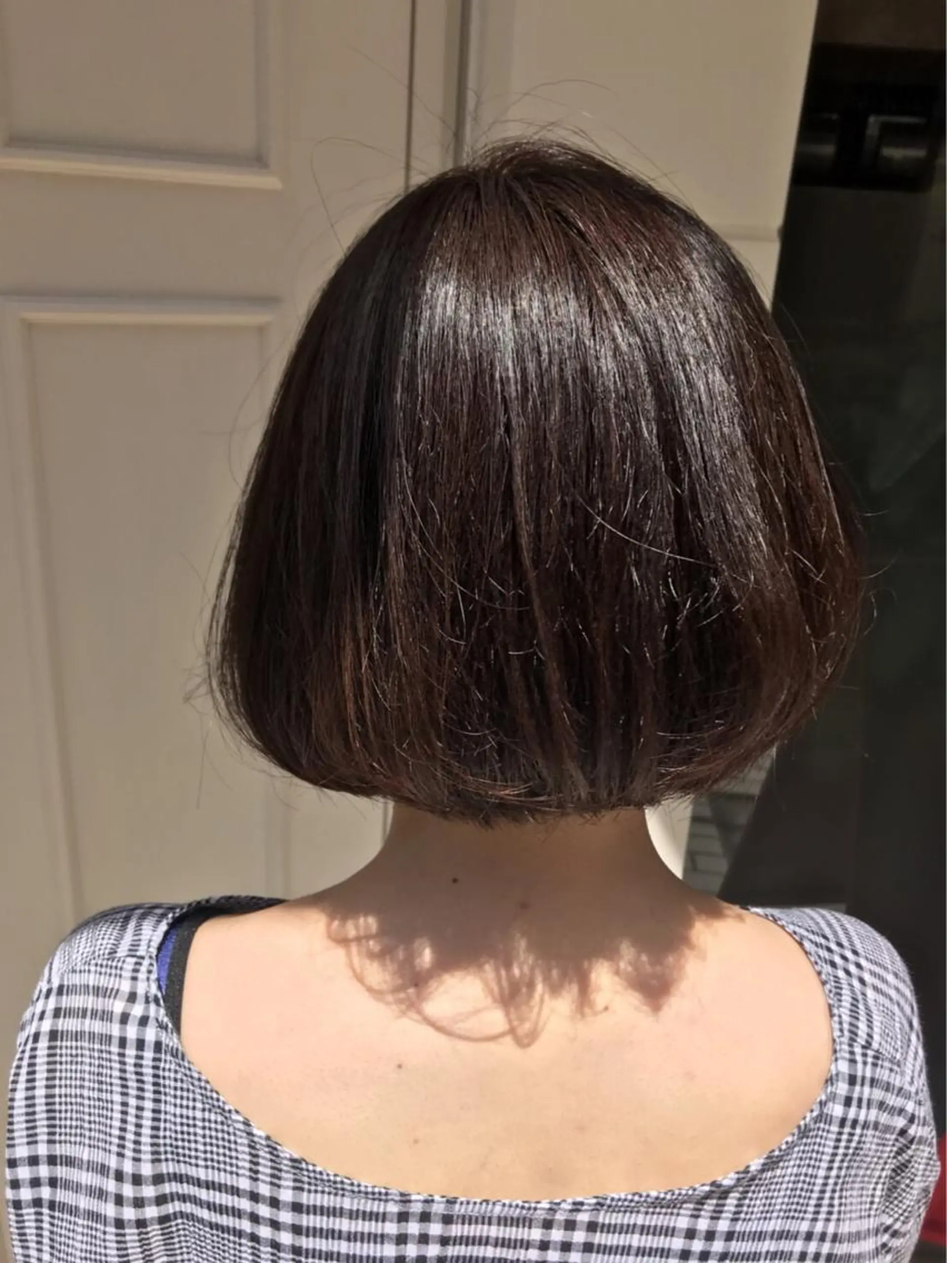 ショート カラー ブラウンカラー ナチュラルブラウン ボブ 💈Blanco💈 カラー&ケア🌈のヘアスタイル