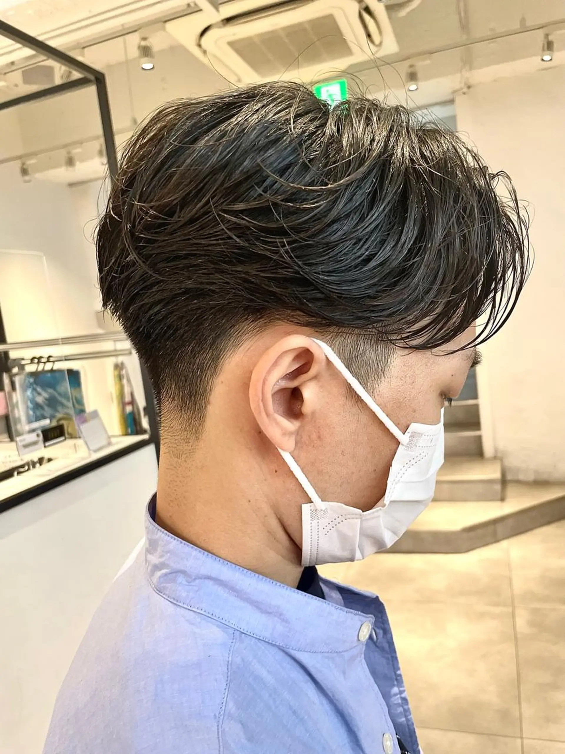 ショート パーマ メンズ カット パーマ 🇰🇷カルマパーマ kaito🇰🇷のヘアスタイル