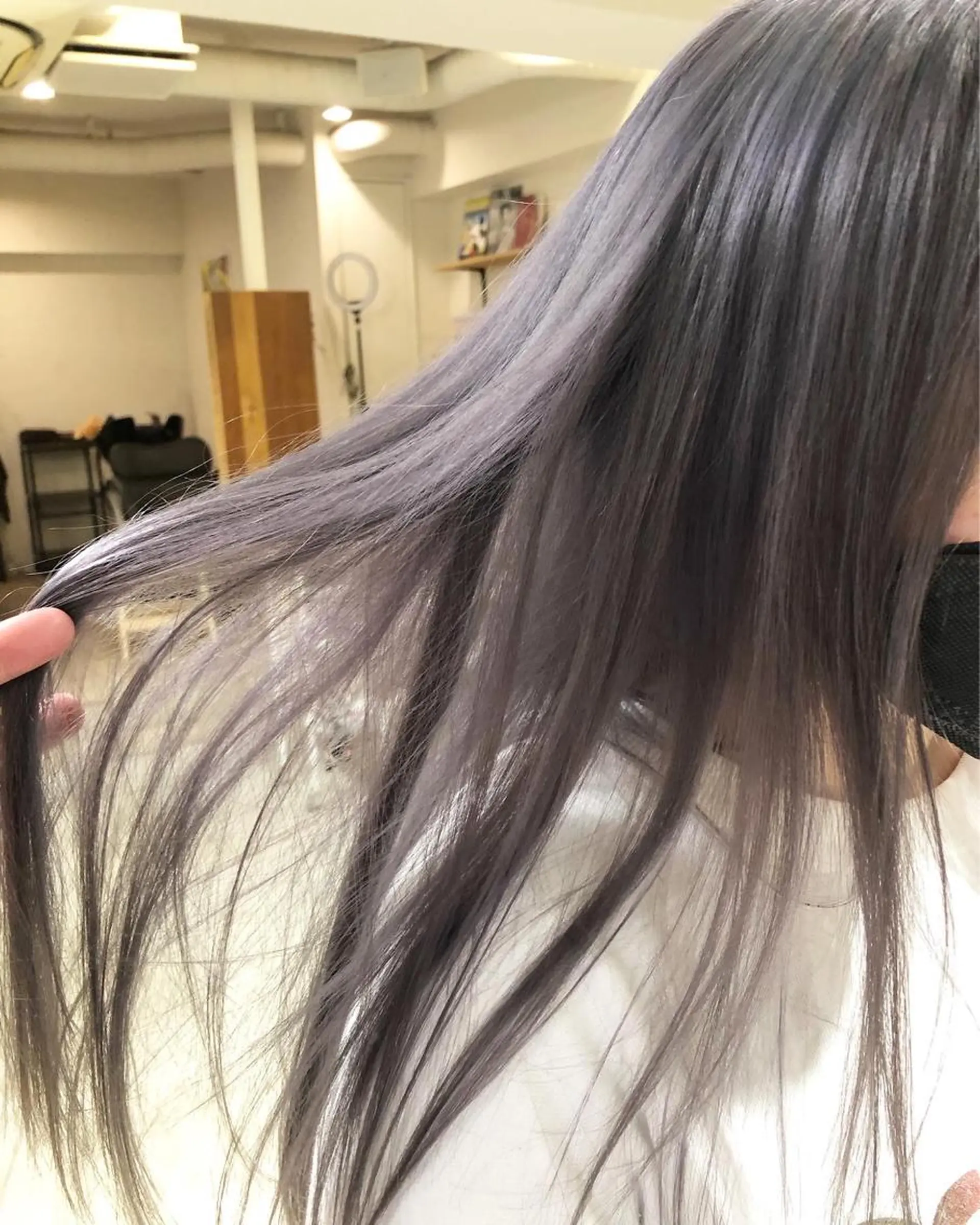 ミディアム カラー ヘアアレンジ ainico+所属・メンズ特化✂️栗原 侑也のヘアスタイル