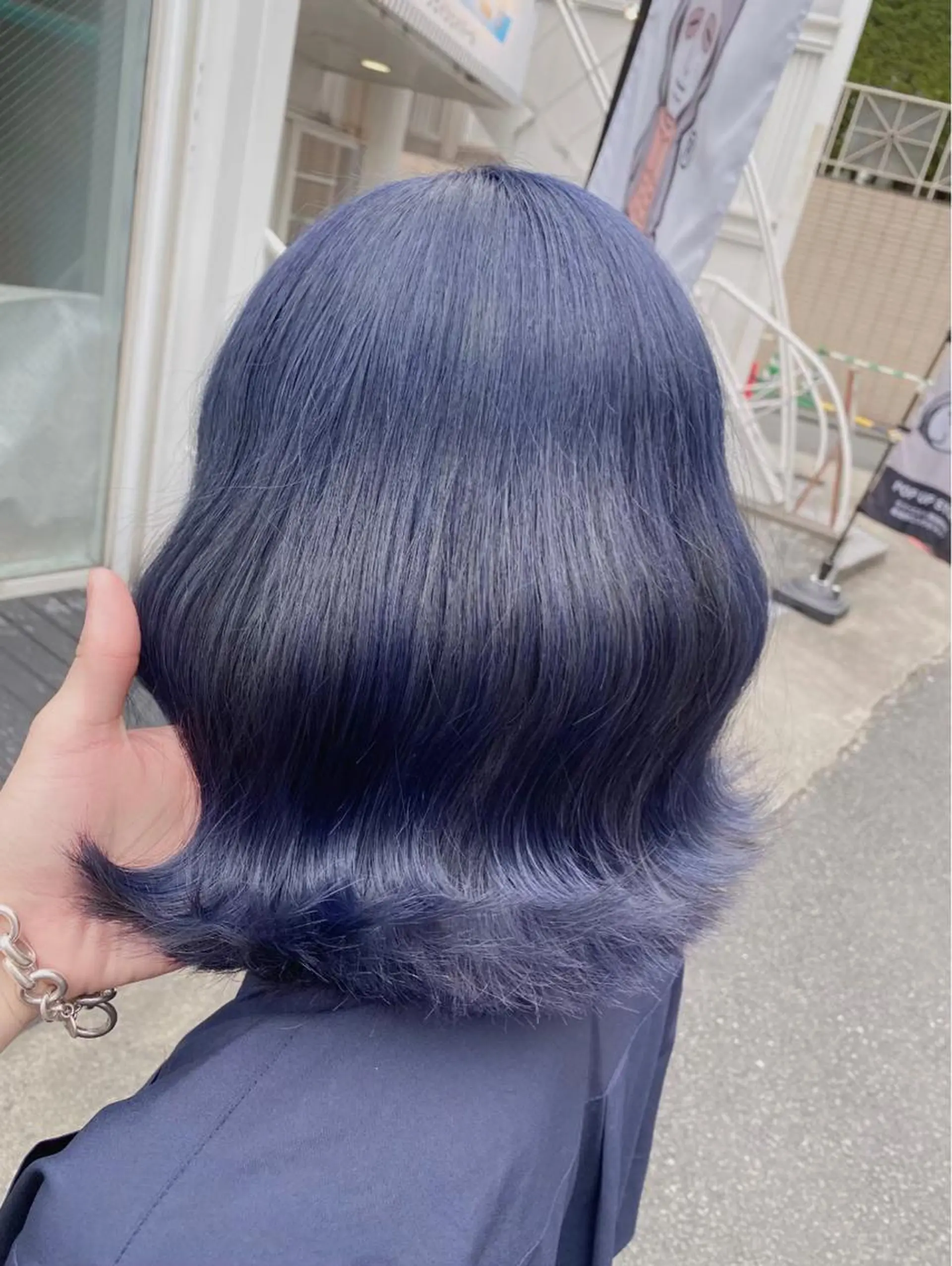 セミロング 韓国風ヘア ヘアカラー トリートメント 👻個性派/透明感 /栄/misaのヘアスタイル
