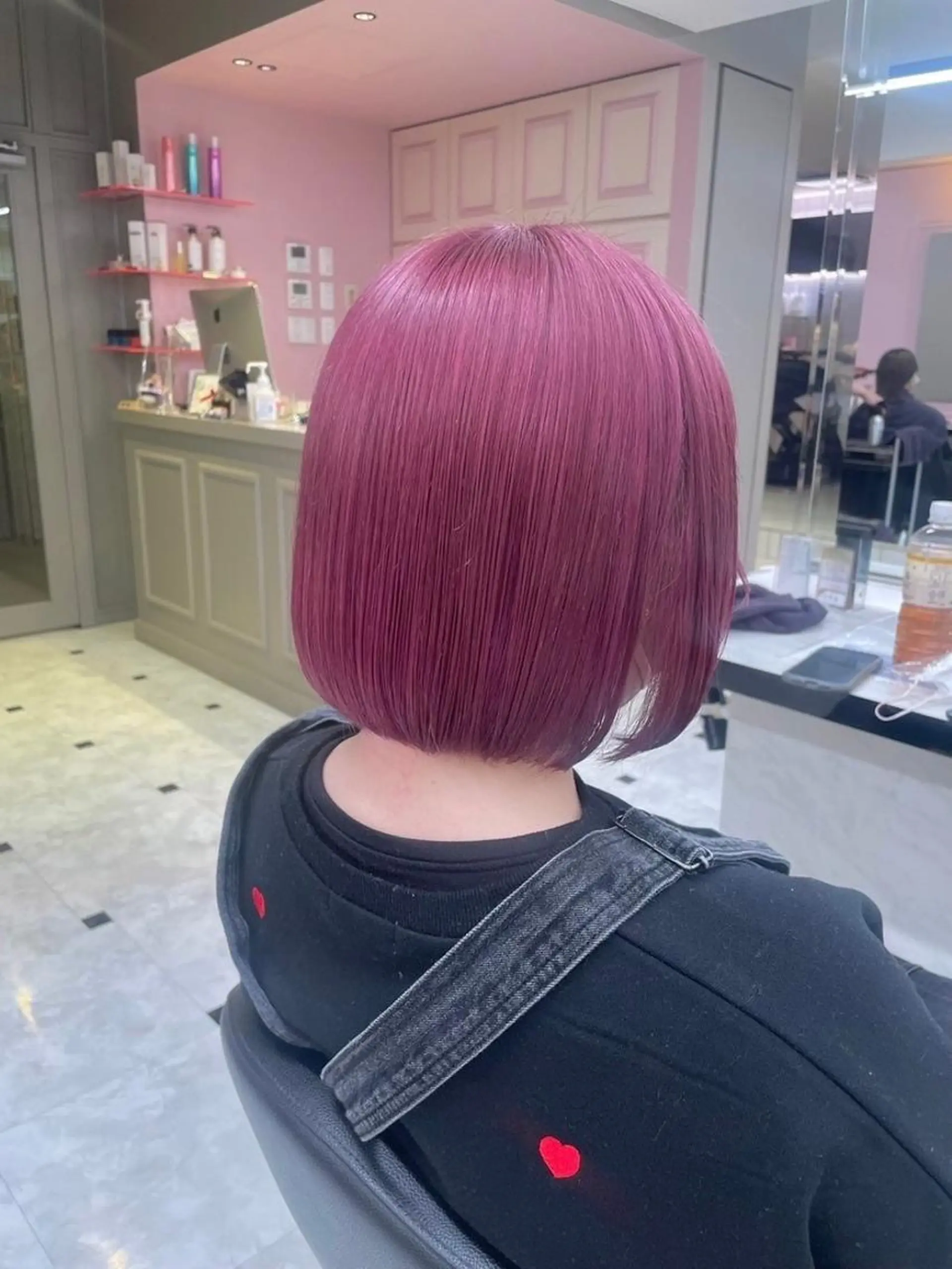 カラー ゆるふわガーリー🍓 かいのヘアスタイル