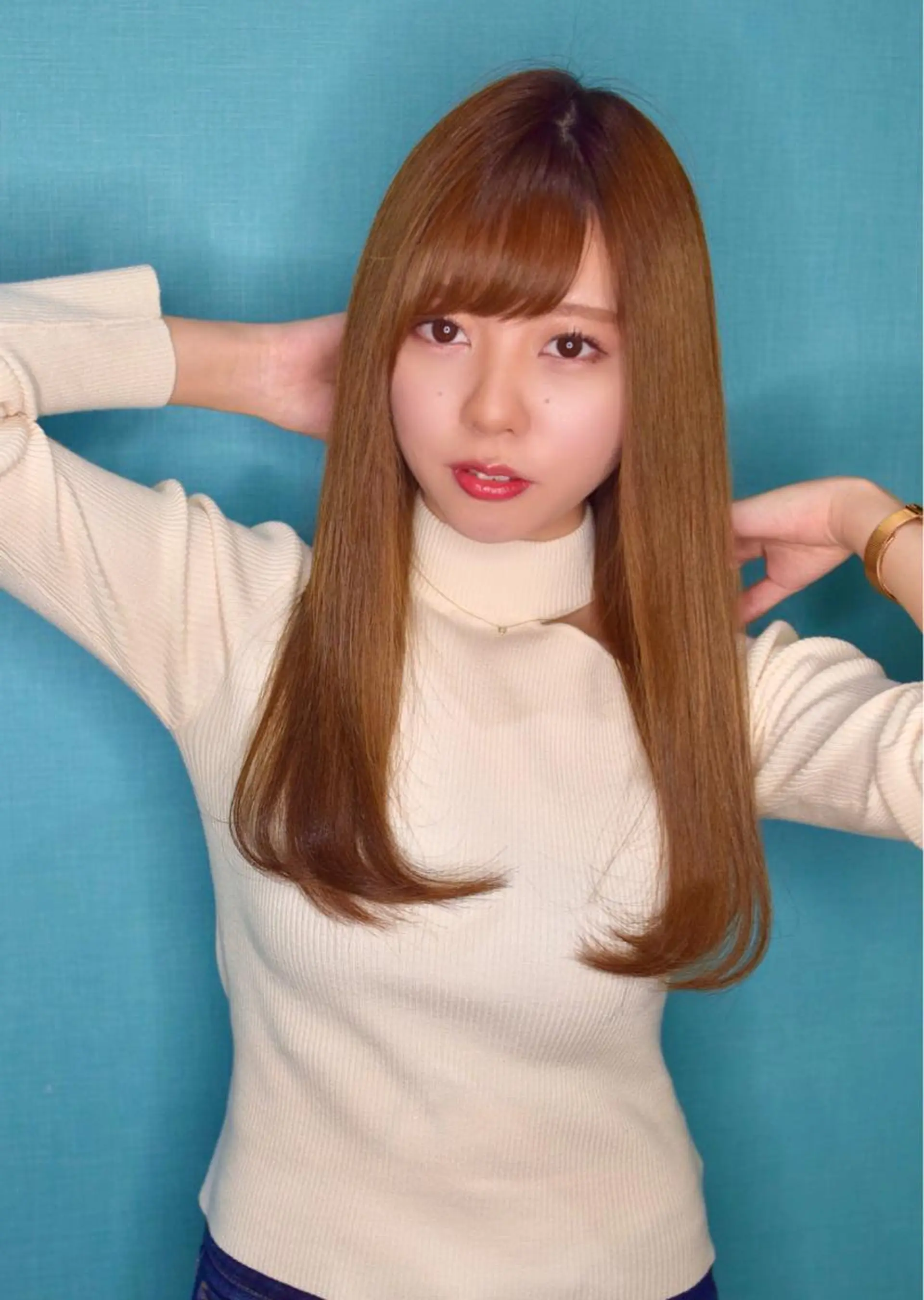 ロング カラー トリートメント ✨うるツヤ髪質改善✨ 林 大樹のヘアスタイル