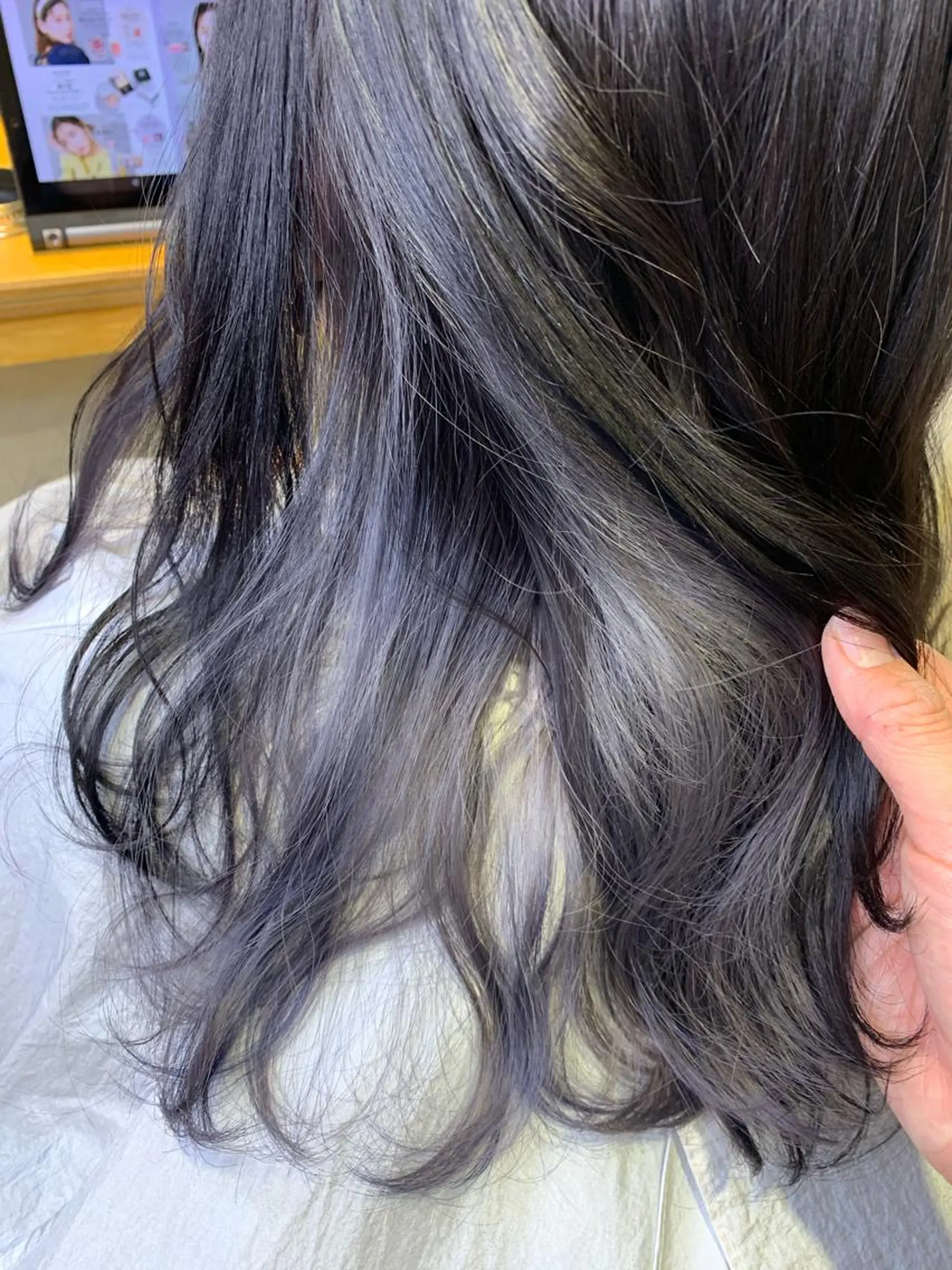 セミロング カラー ヘアアレンジ 髪質改善/縮毛/新宿 🫧SUZUKA🫧のヘアスタイル