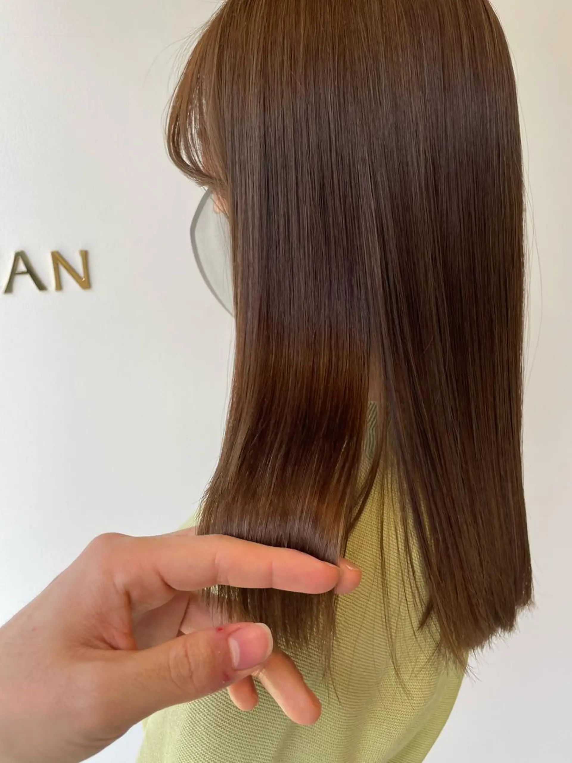 ロング カラー カット 三宅 昌太のヘアスタイル