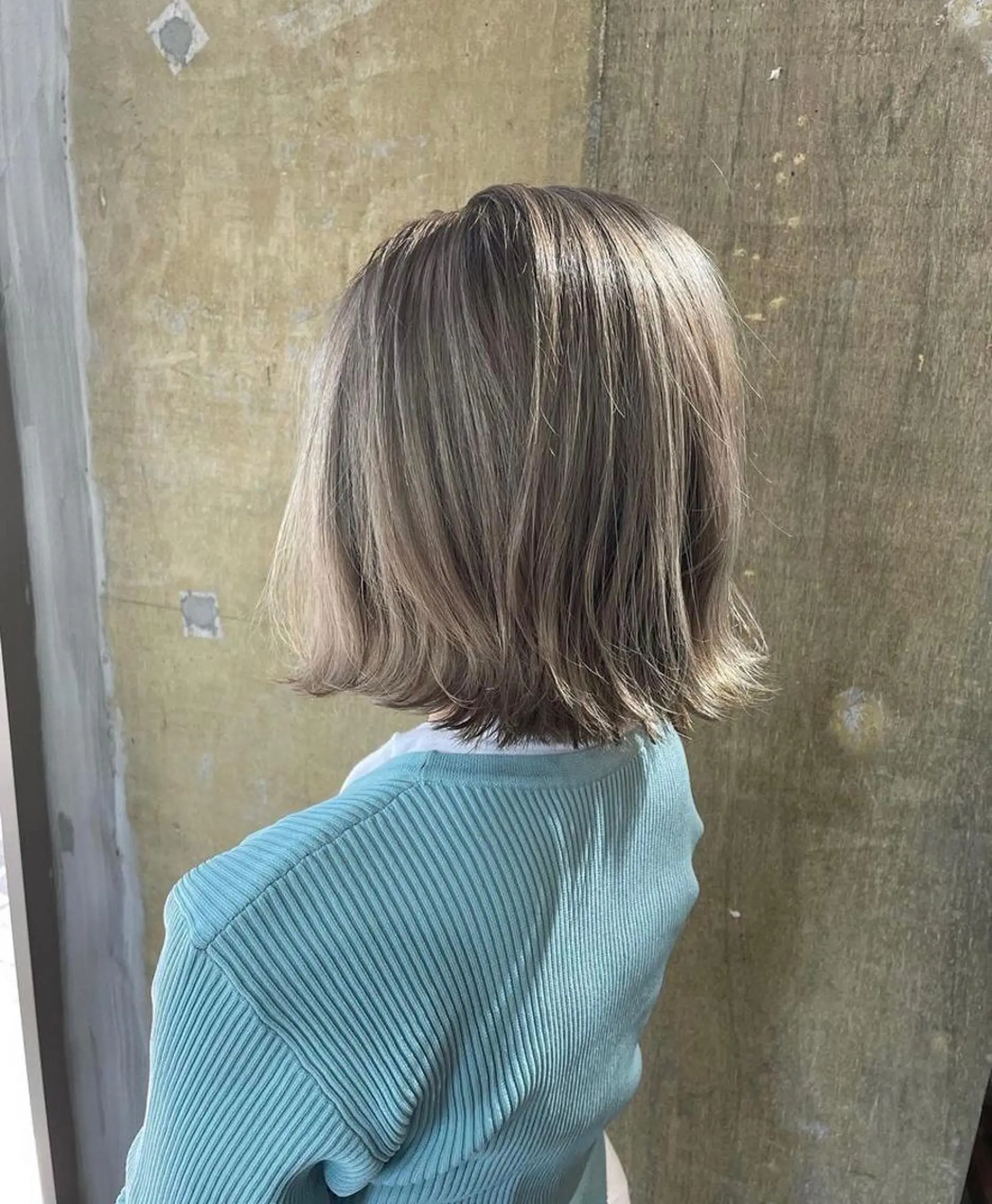 ミディアム カラー グレージュ 💈Blanco💈 カラー&ケア🌈のヘアスタイル