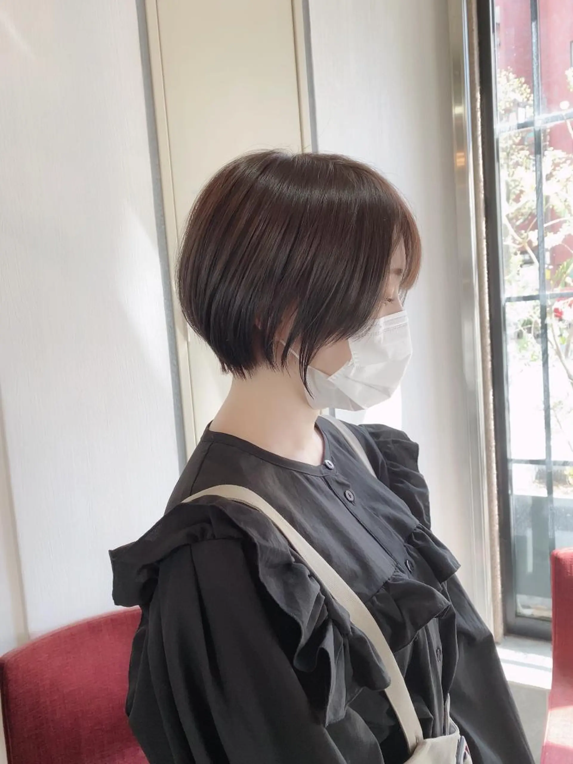 ショート カラー ショートヘア トリートメント カット トリートメント 美髪❣️縮毛矯正/ 髪質改善✨/山本のヘアスタイル