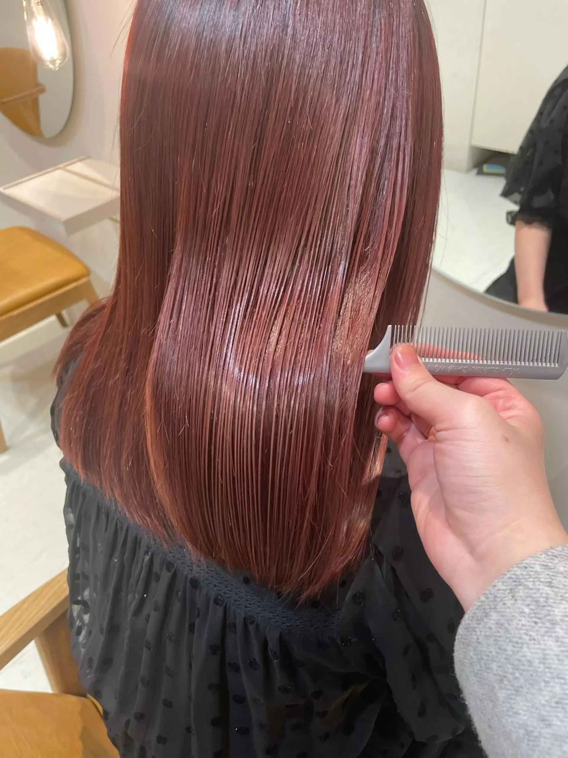 カラー ヘアカラー トリートメント 若月 あやかのヘアスタイル