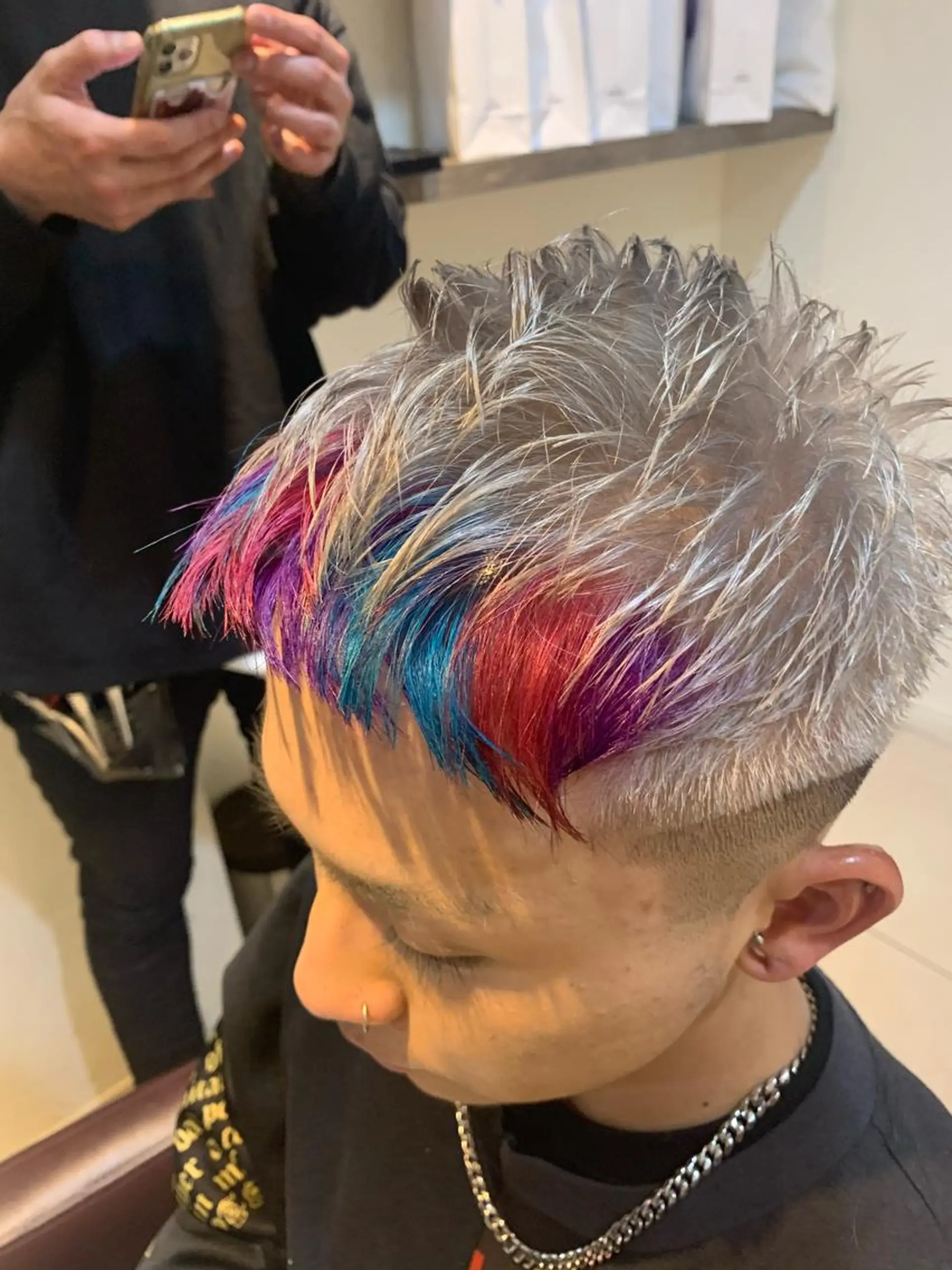ショート ヘアカラー トリートメント どんな髪の悩みも解決 します✨田嶋俊一✨のヘアスタイル