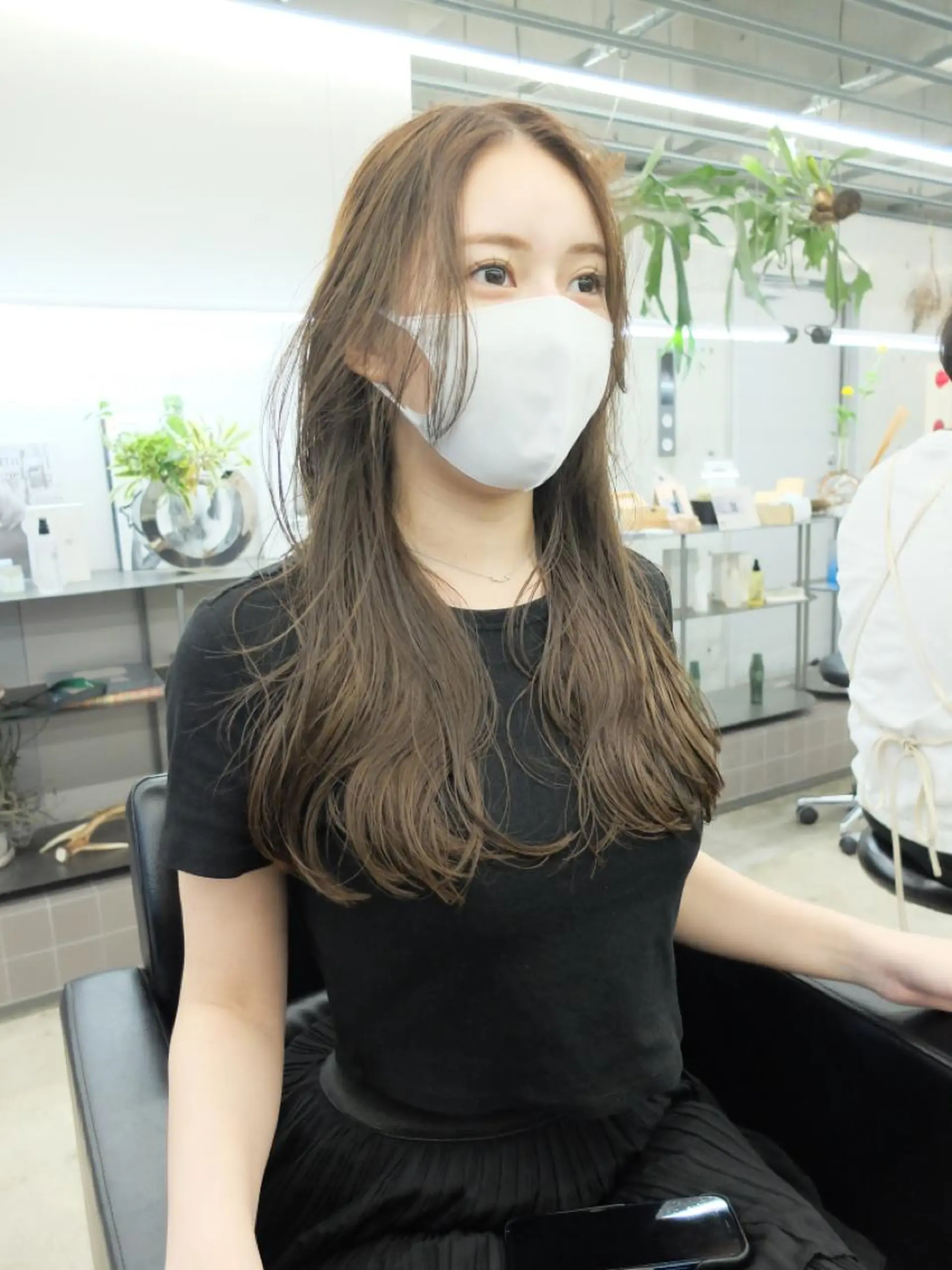 ロング カラー カット ヘアカラー ダブルカラー/ ケアブリーチ/クニトのヘアスタイル