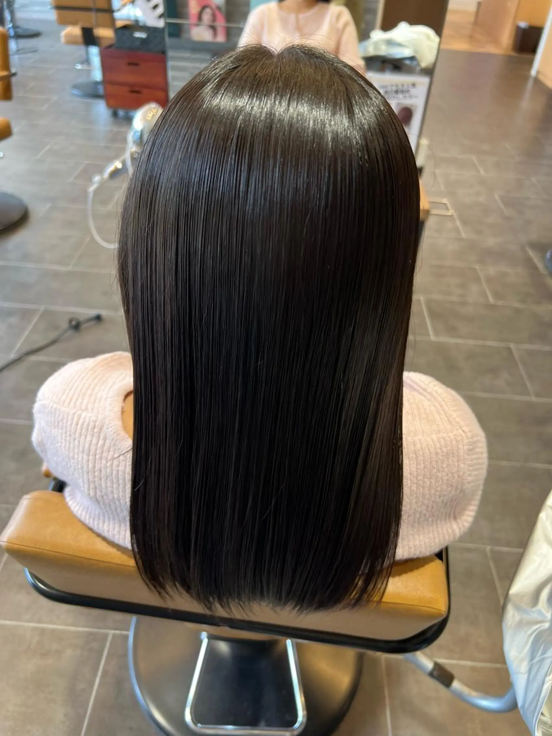 ロング カラー 髪質改善 ツヤ髪の匠 山本晃太のヘアスタイル